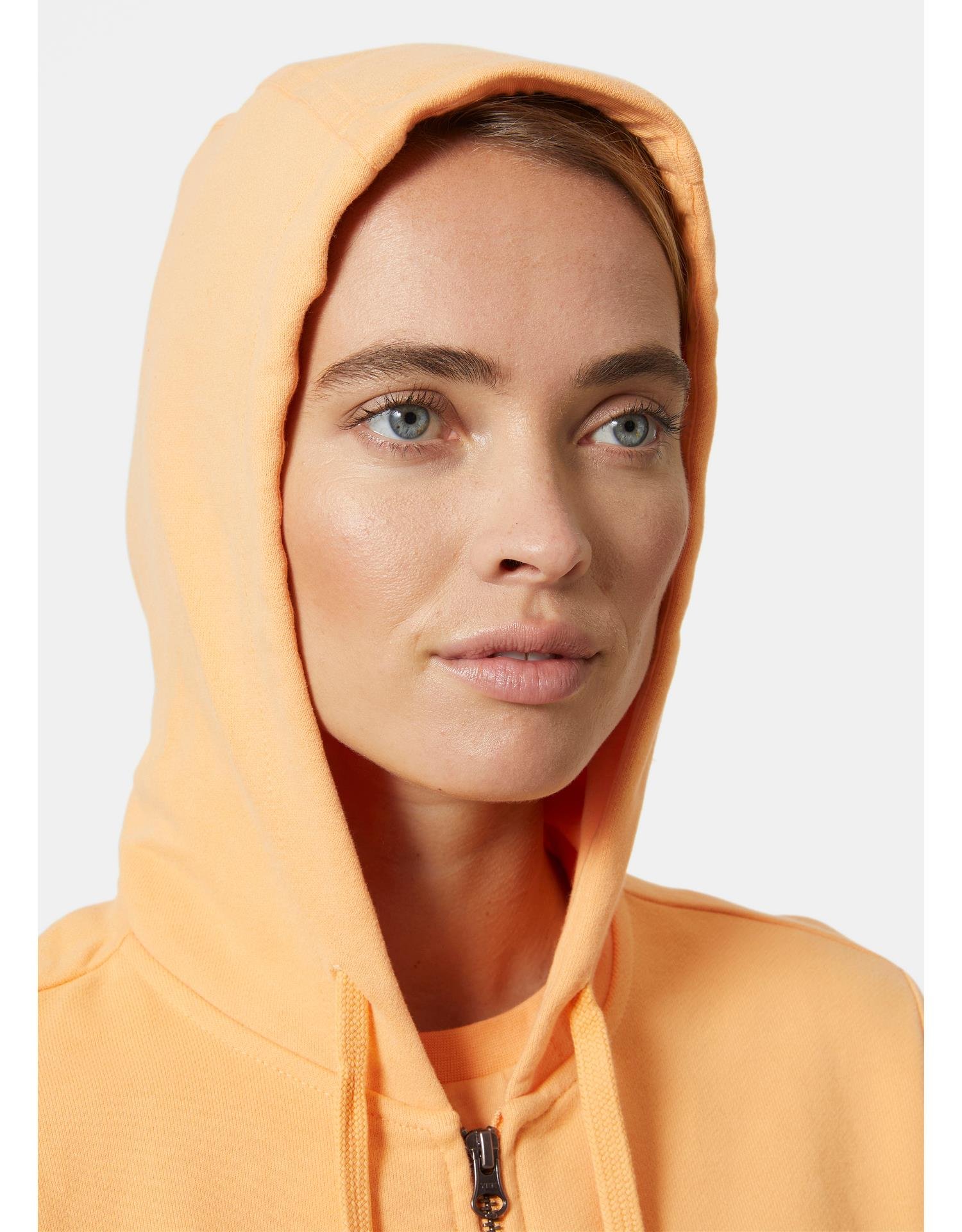 HELLY HANSEN W HH LOGO FULL ZIP 2.0 KAPİŞONLU SWEATSHIRT