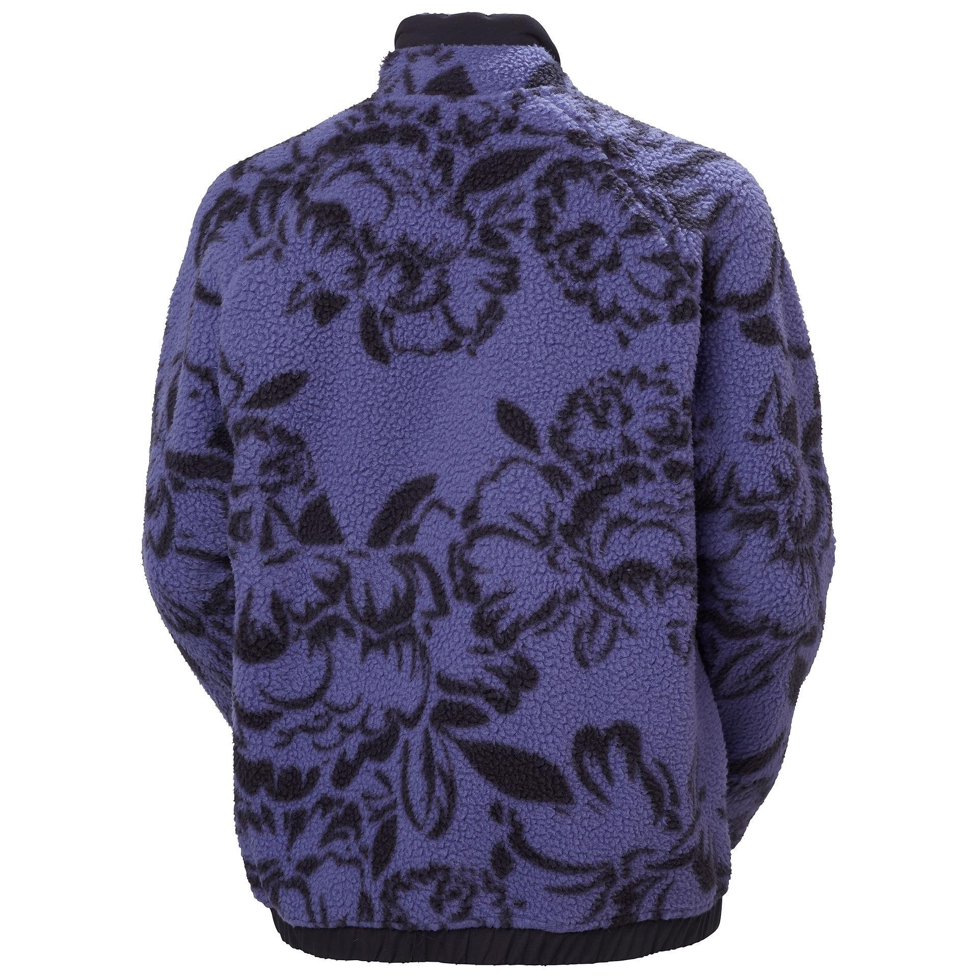 HELLY HANSEN W IMPERIAL PRINTED PILE SNAP MONT