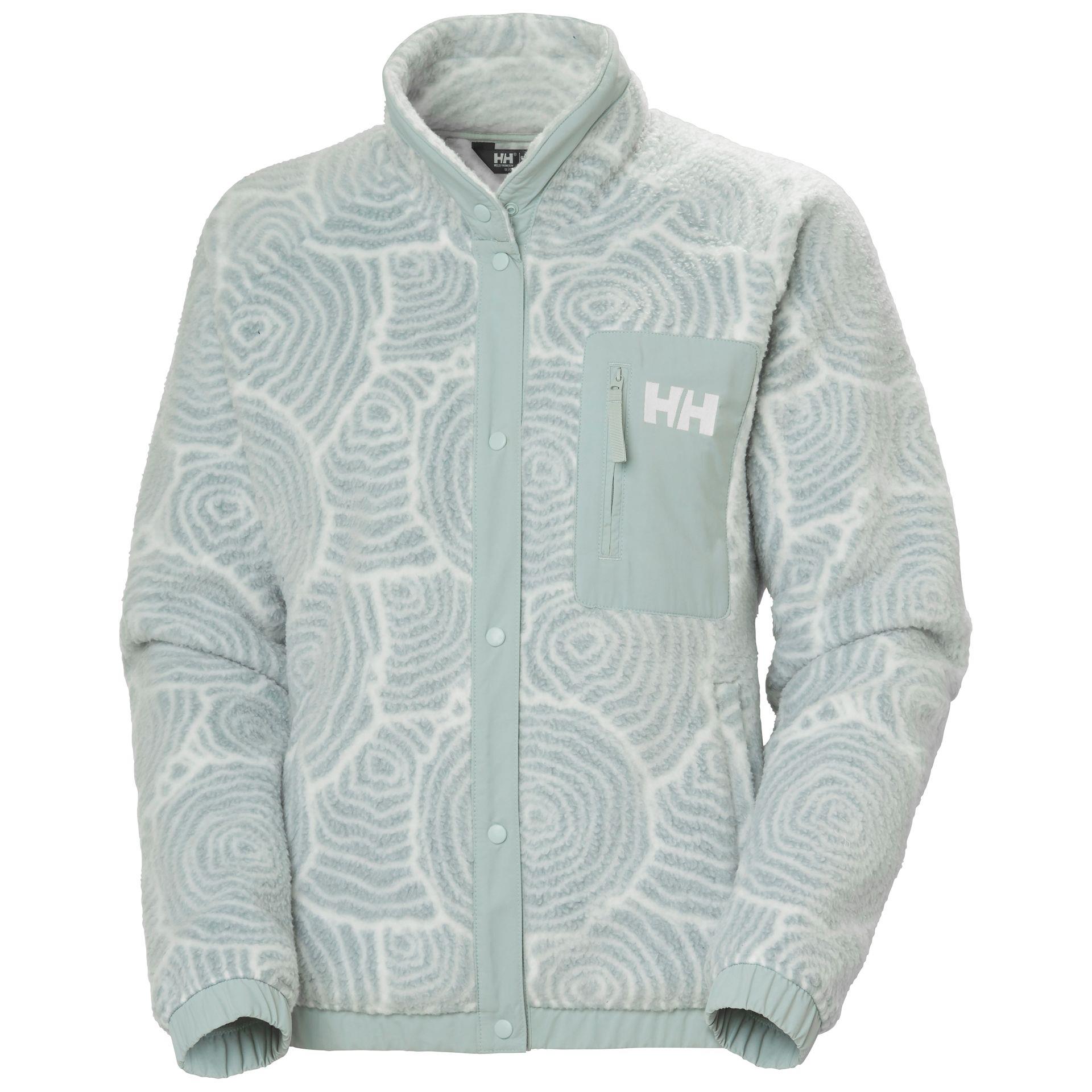 HELLY HANSEN W IMPERIAL PRINTED PILE SNAP MONT