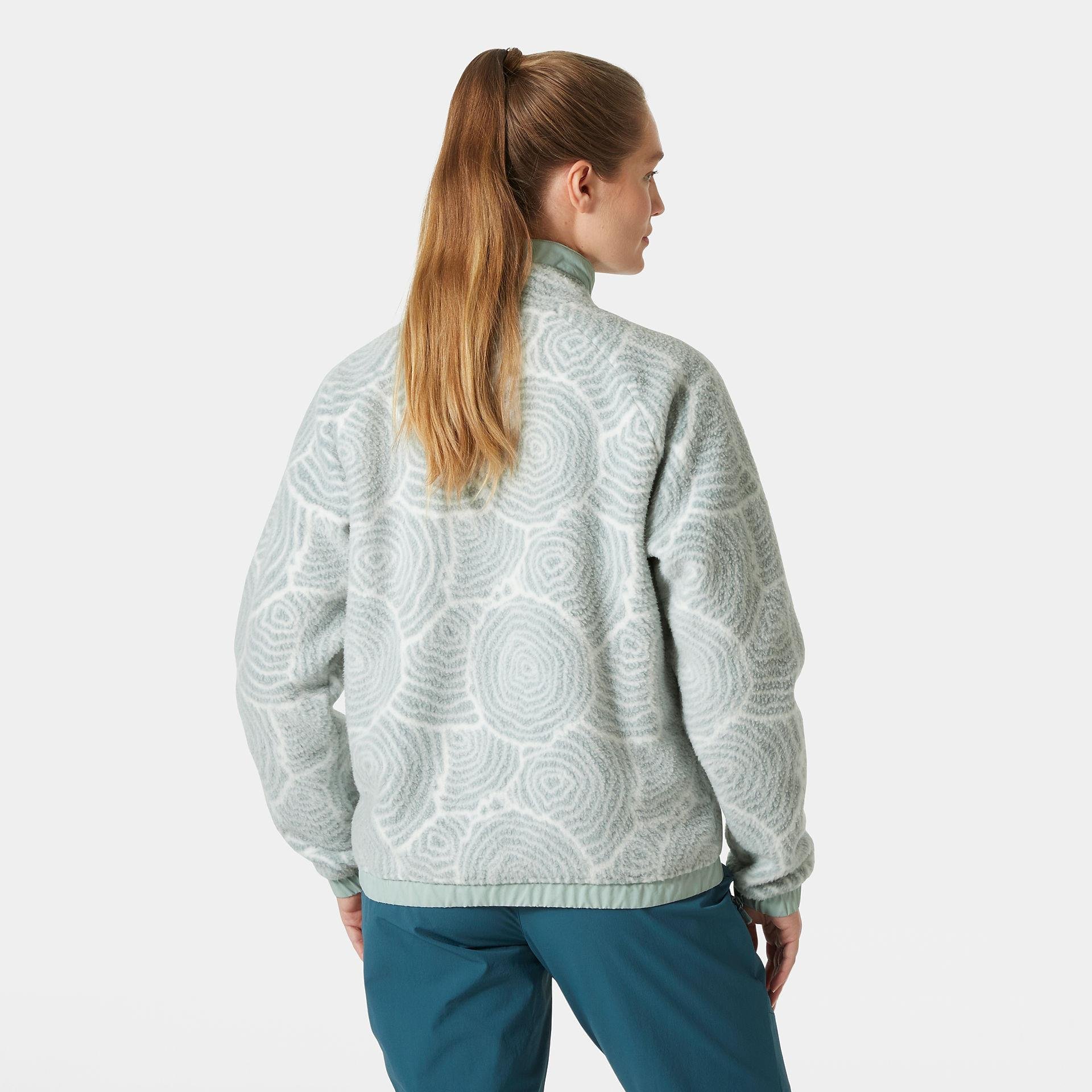 HELLY HANSEN W IMPERIAL PRINTED PILE SNAP MONT