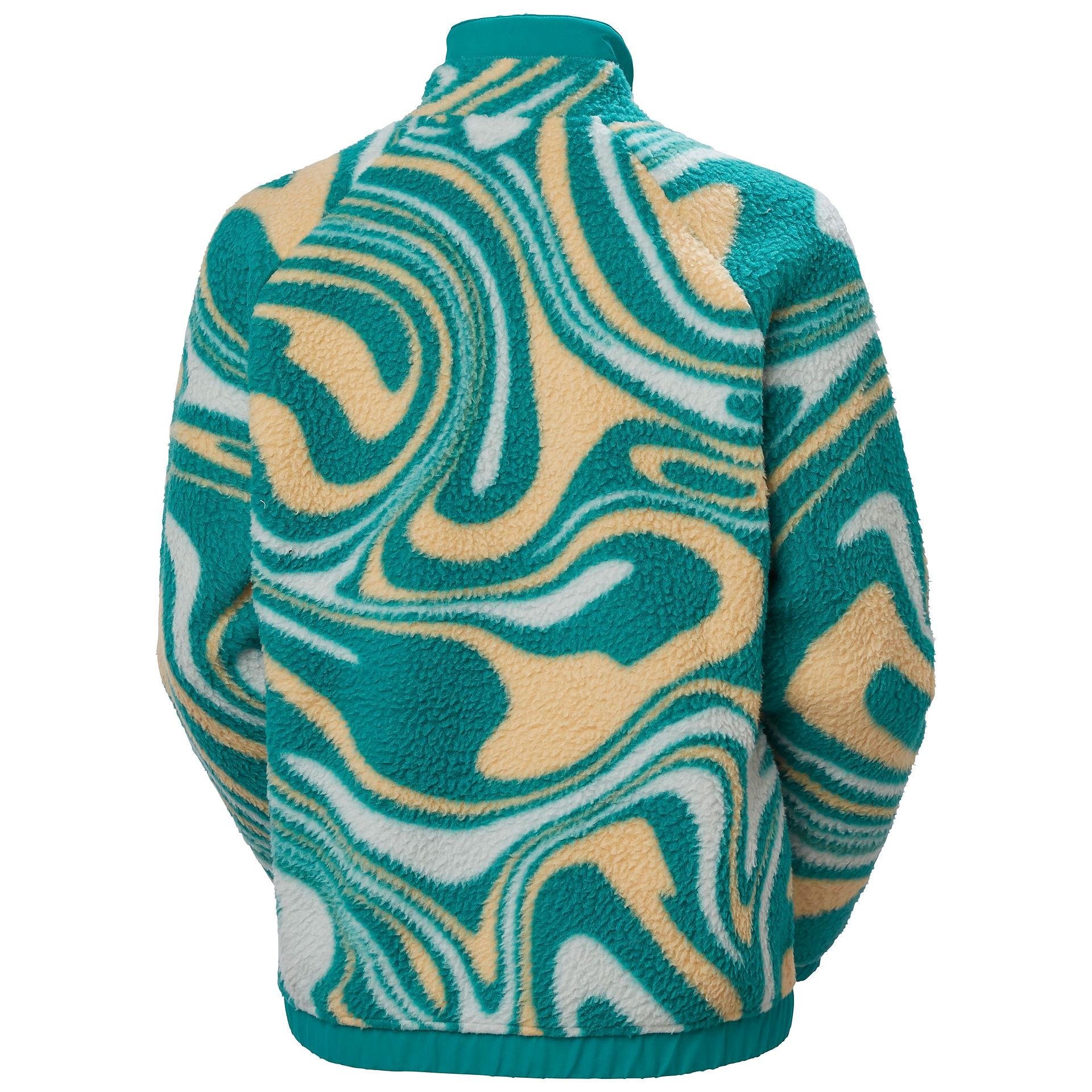 HELLY HANSEN W IMPERIAL PRINTED PILE SNAP MONT