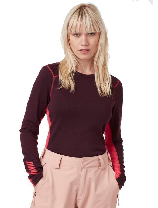 HELLY HANSEN W LIFA MERINO MIDWEIGHT CREW