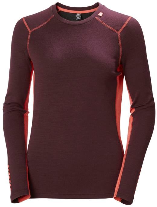 HELLY HANSEN W LIFA MERINO MIDWEIGHT CREW
