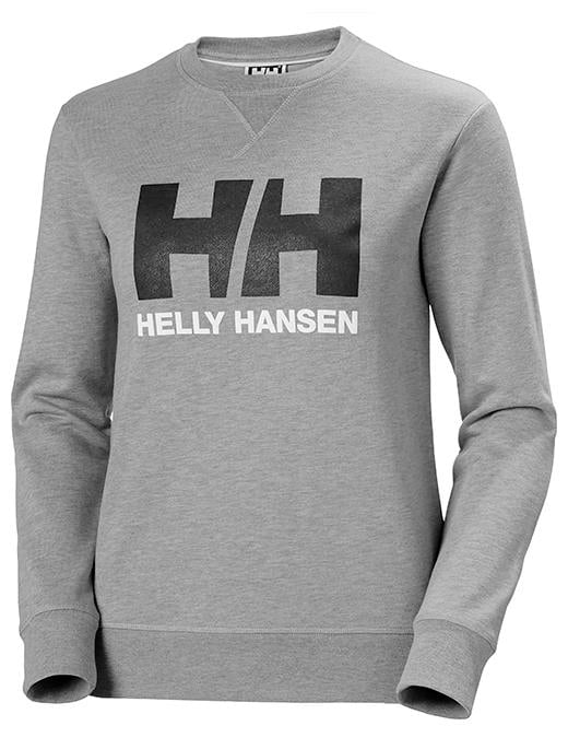 HELLY HANSEN  W LOGO CREW SWEAT