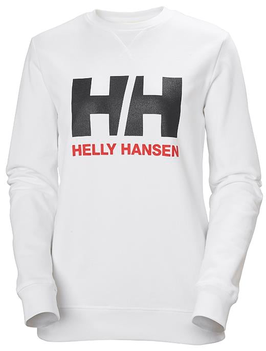 HELLY HANSEN  W LOGO CREW SWEAT