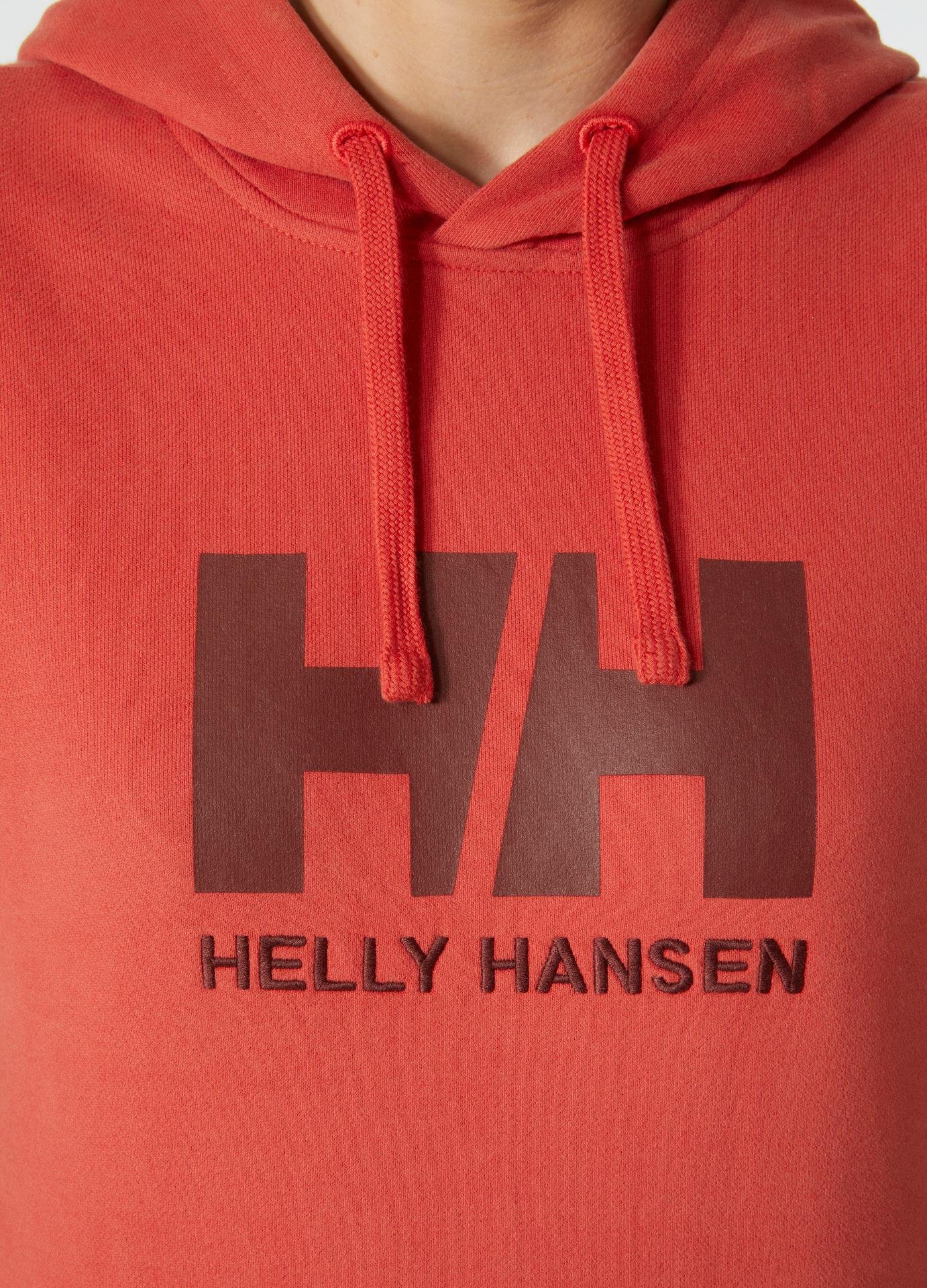 HELLY HANSEN  W LOGO HOODIE KAPİŞONLU