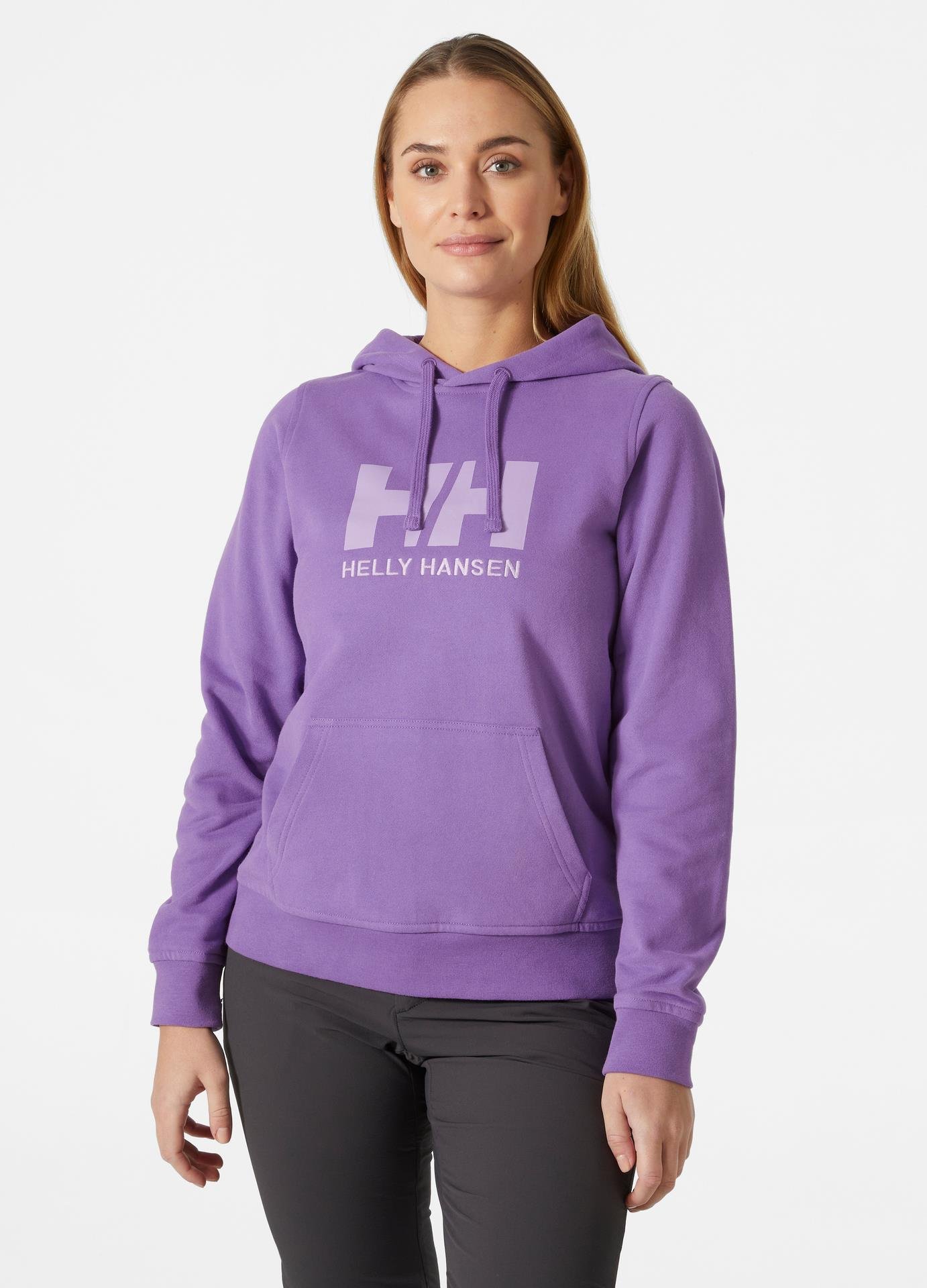 HELLY HANSEN  W LOGO HOODIE KAPİŞONLU