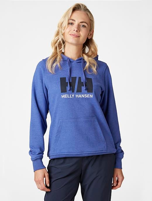 HELLY HANSEN  W LOGO HOODIE KAPİŞONLU