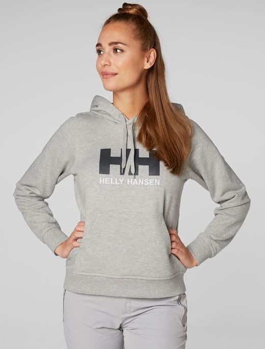 HELLY HANSEN  W LOGO HOODIE KAPİŞONLU