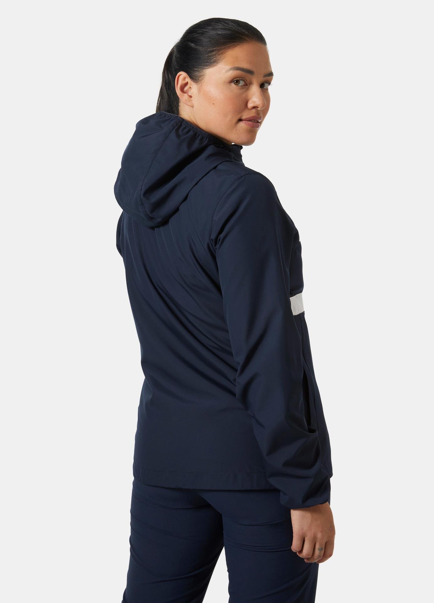 HELLY HANSEN W SALT STRIPE WINDBREAKER RÜZGARLIK