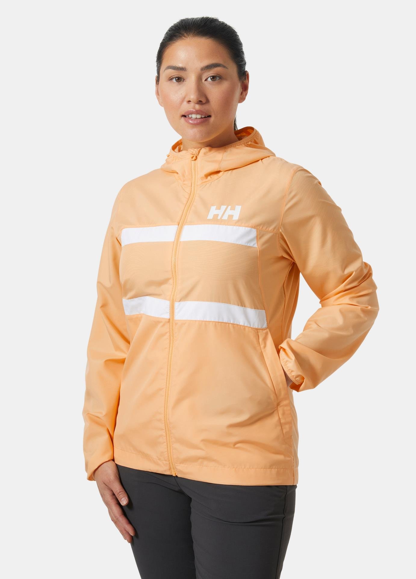 HELLY HANSEN W SALT STRIPE WINDBREAKER RÜZGARLIK
