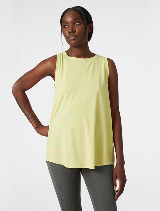 HELLY HANSEN  W TECH SPLIT BACK TANK