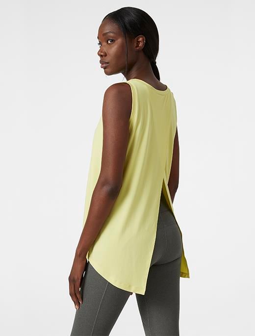 HELLY HANSEN  W TECH SPLIT BACK TANK