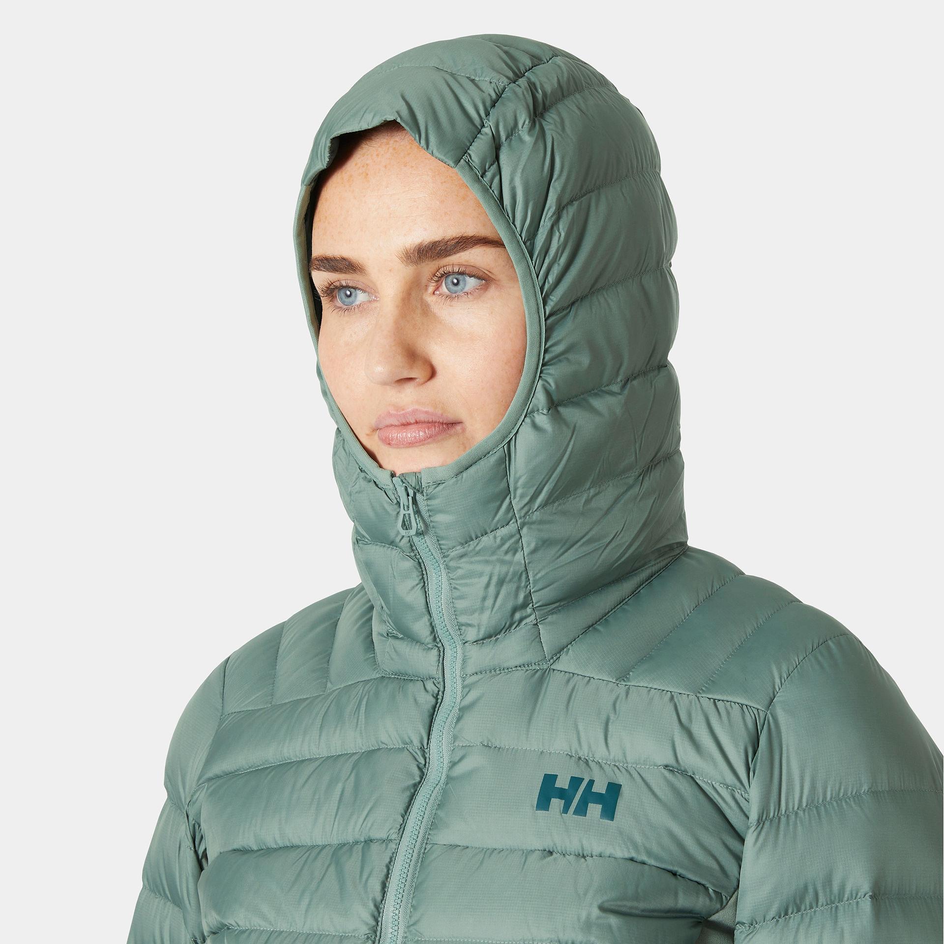 HELLY HANSEN W VERGLAS DOWN HYBRID HOOD MONT 2.0