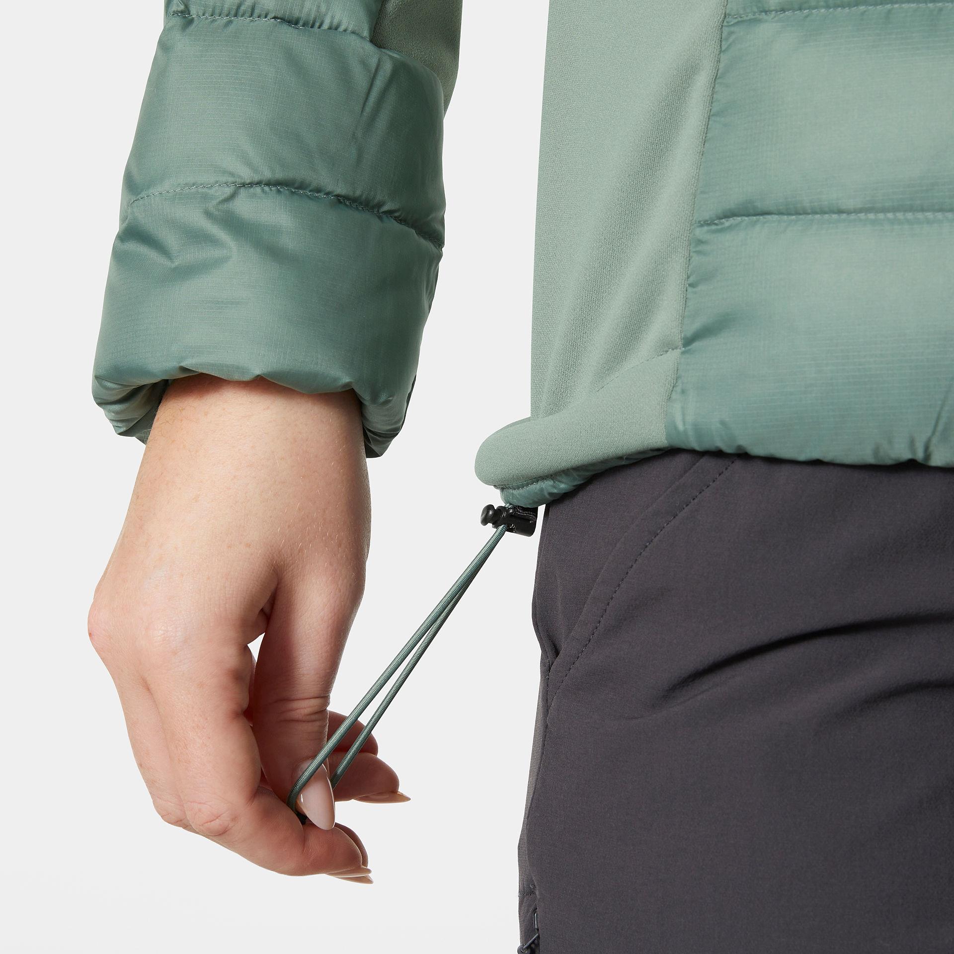 HELLY HANSEN W VERGLAS DOWN HYBRID HOOD MONT 2.0