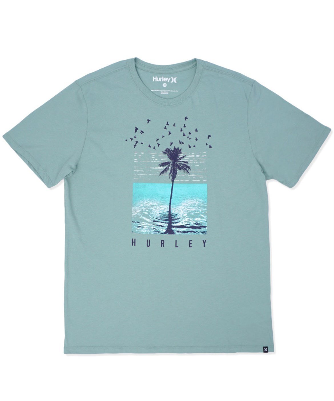 HURLEY M DF PALMWATER S/S