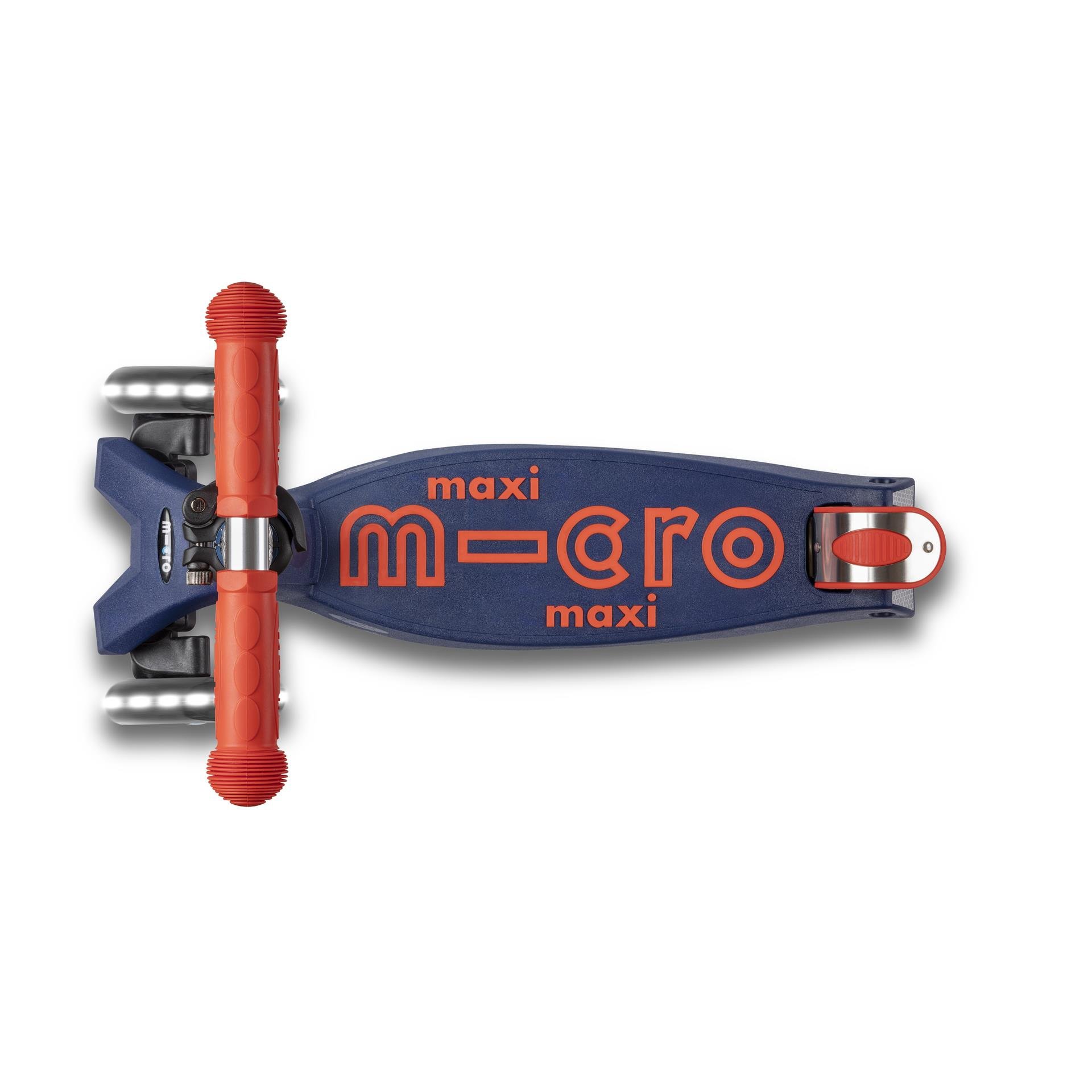 MAXI MICRO DELUXE FOLDABLE LED NAVY RED