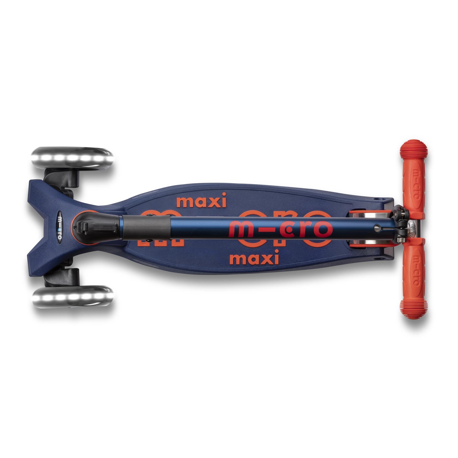MAXI MICRO DELUXE FOLDABLE LED NAVY RED