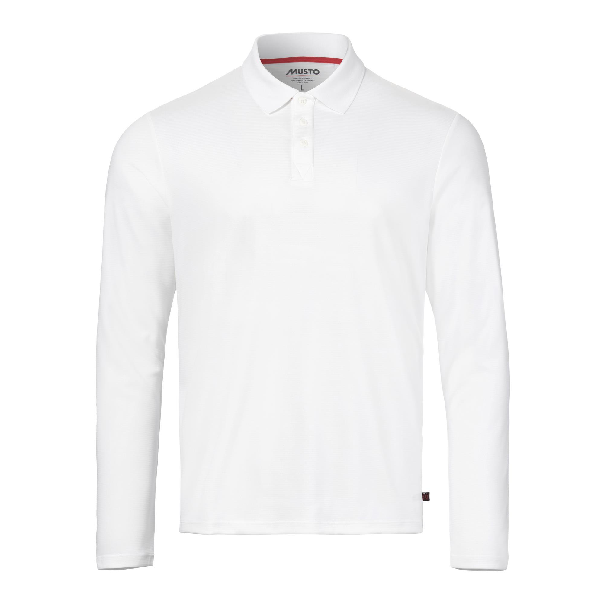 MUSTO M EVO CREW SUNBLOCK LS POLO