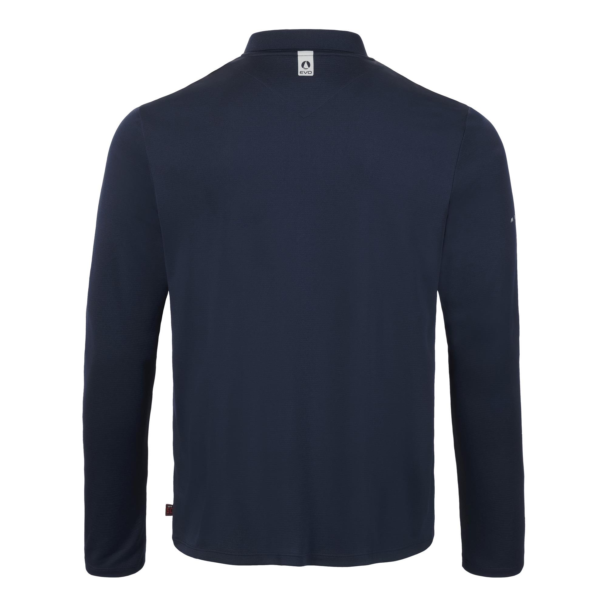 MUSTO M EVO CREW SUNBLOCK LS POLO