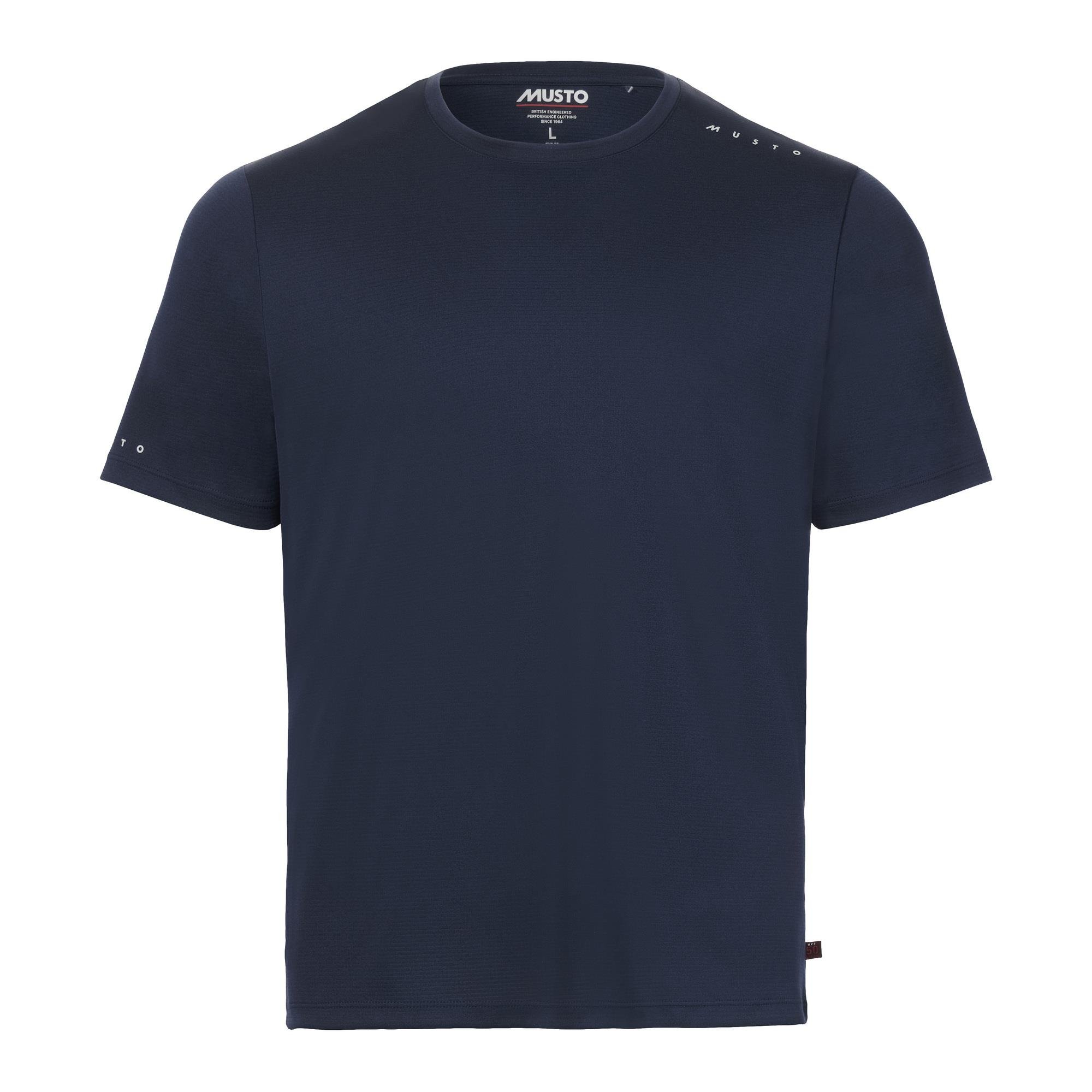 MUSTO M EVO CREW SUNBLOCK SS T-SHIRT