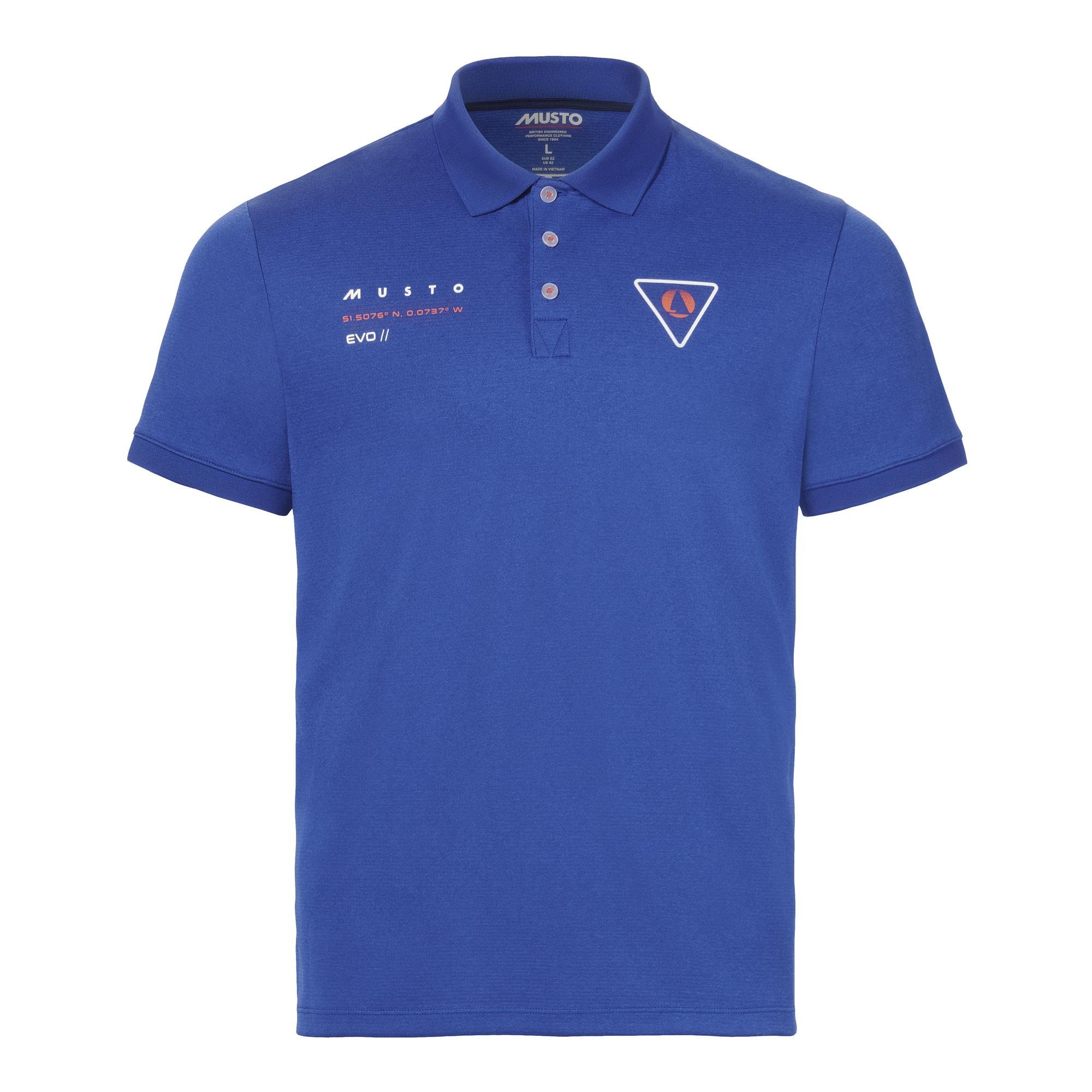 MUSTO M EVO SUNBLOCK GRAPHIC SS POLO