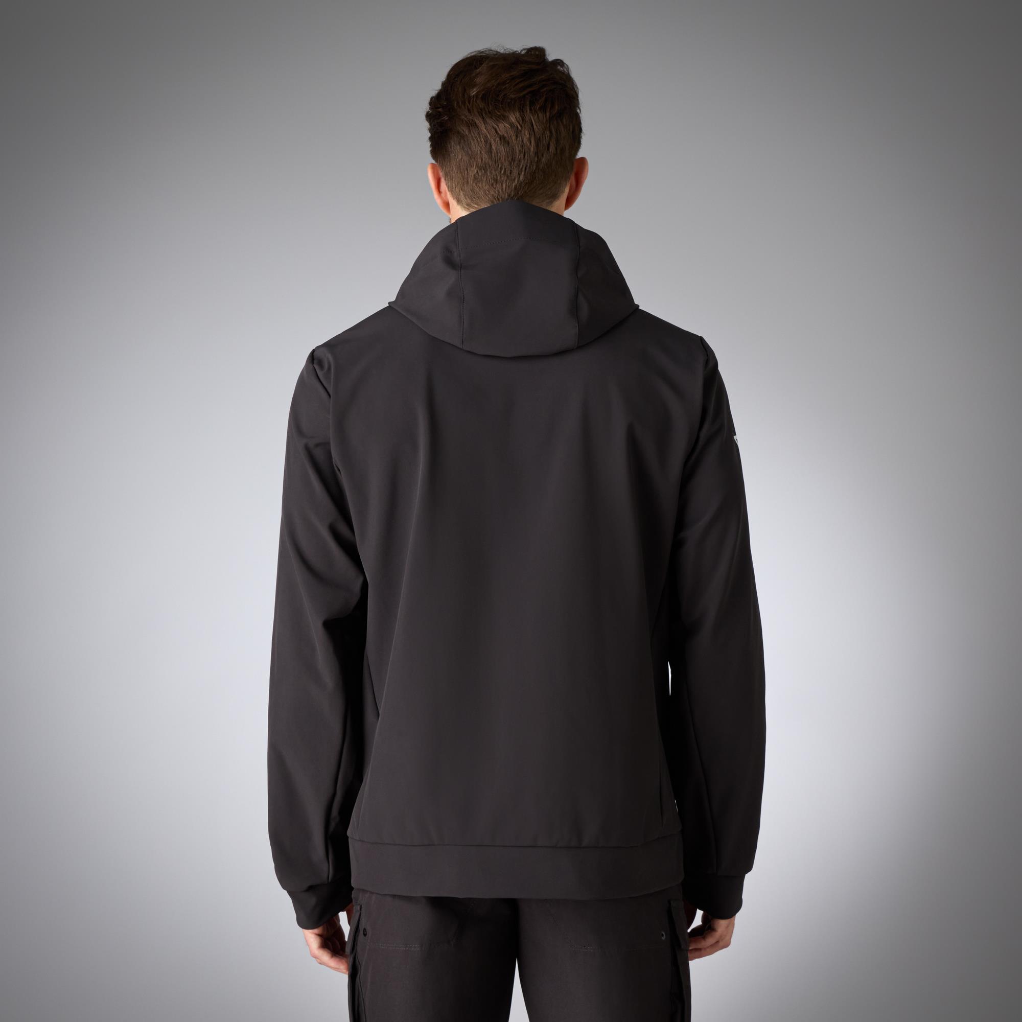 MUSTO M LPX HOODED SSHELL MONT