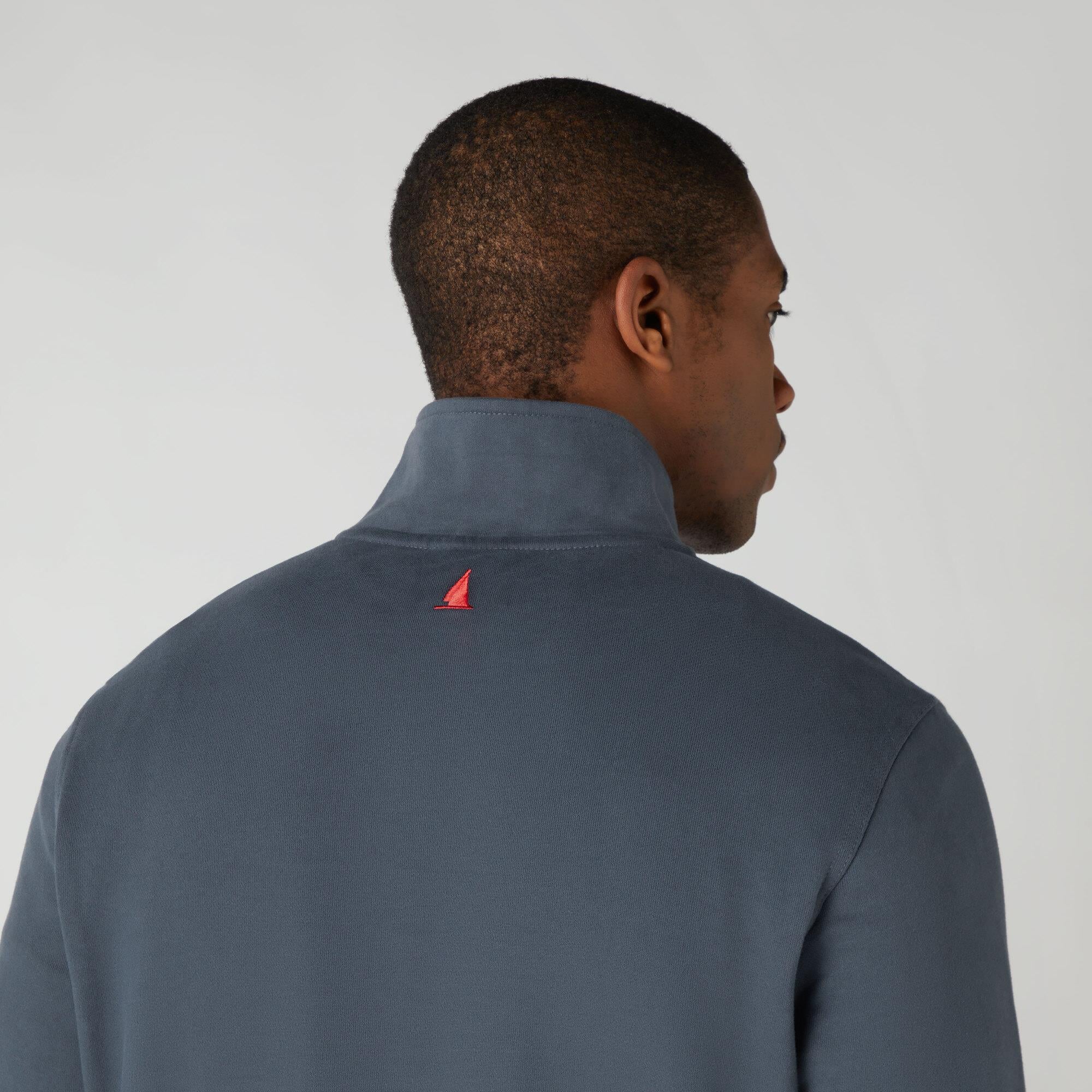 MUSTO M MARINA 1/2 SNAP ERKEK SWEAT 2.0