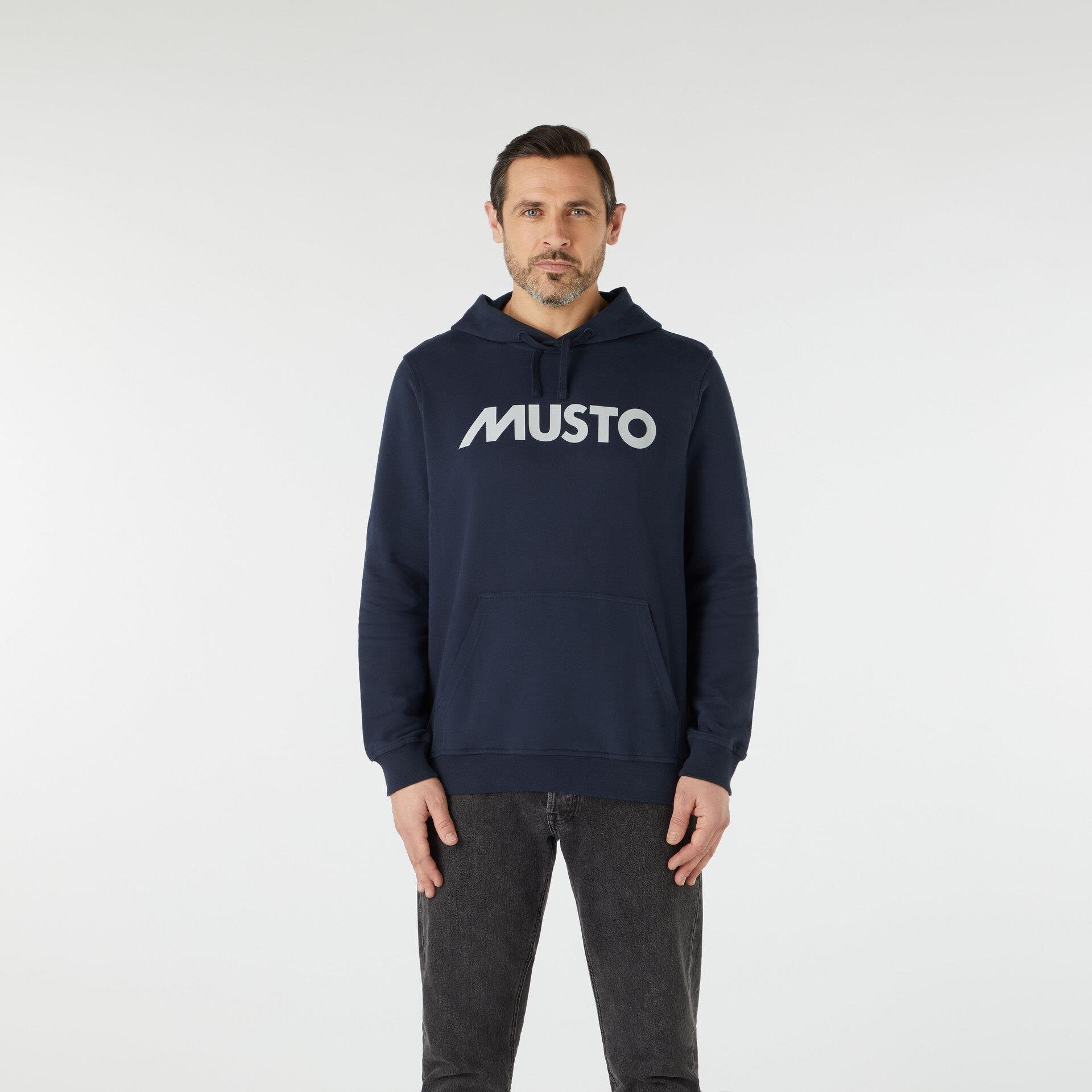 MUSTO M MUSTO LOGO KAPİŞONLU ERKEK SWEAT SHIRT