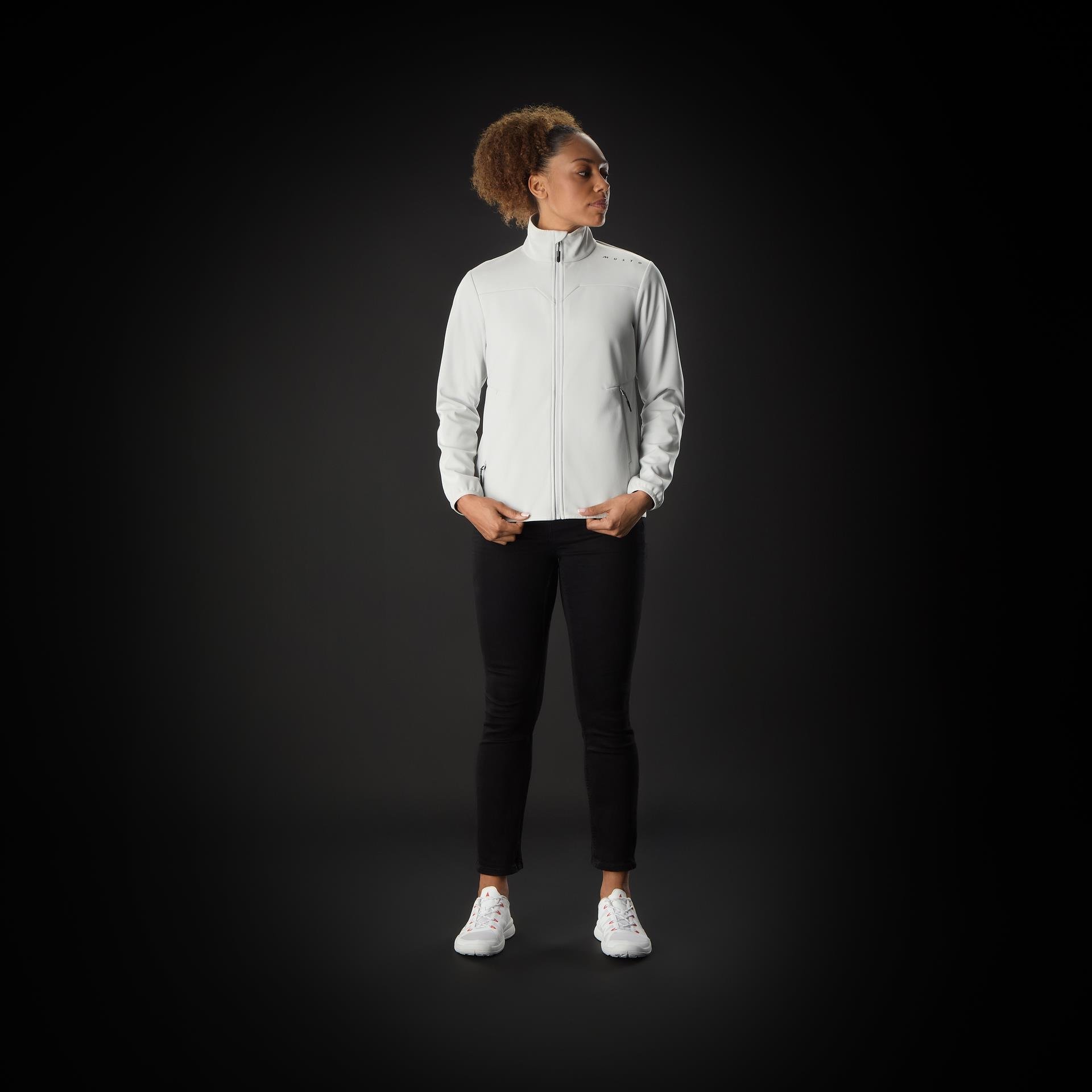 MUSTO W EVO CREW SOFTSHELL MONT