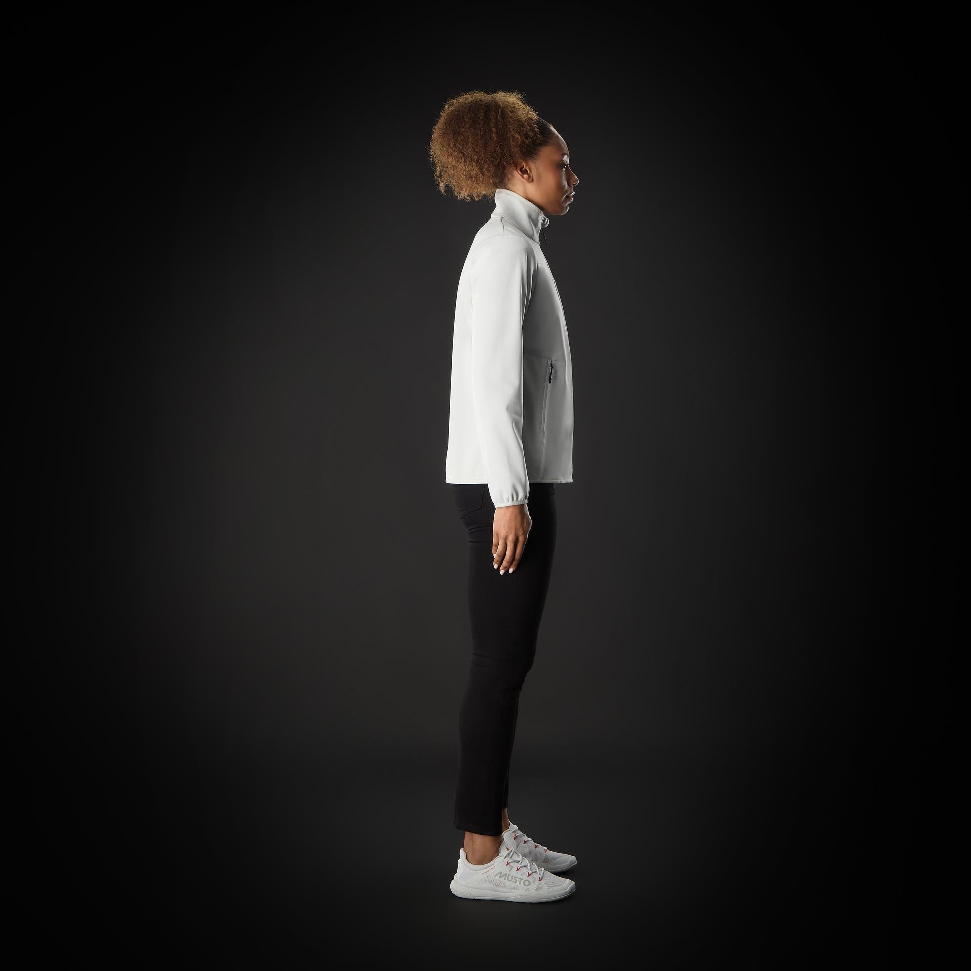 MUSTO W EVO CREW SOFTSHELL MONT