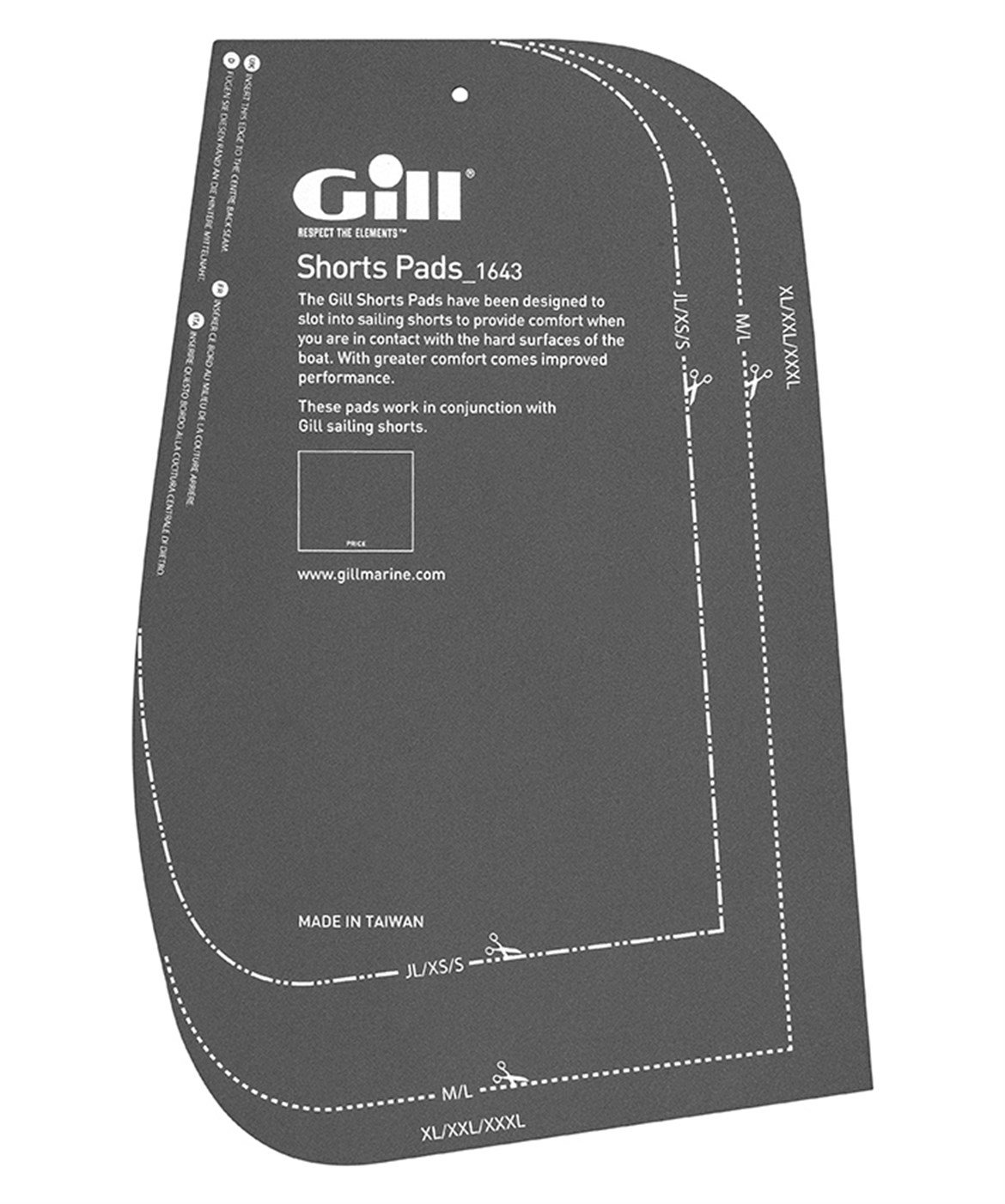 PADS FOR SAILING SHORTS