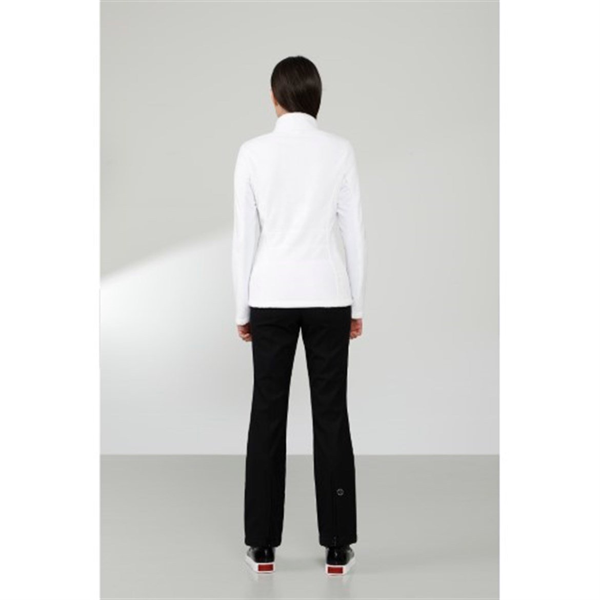 POIVRE BLANC W22-1603-WO LONG PILE FLEECE JACKET