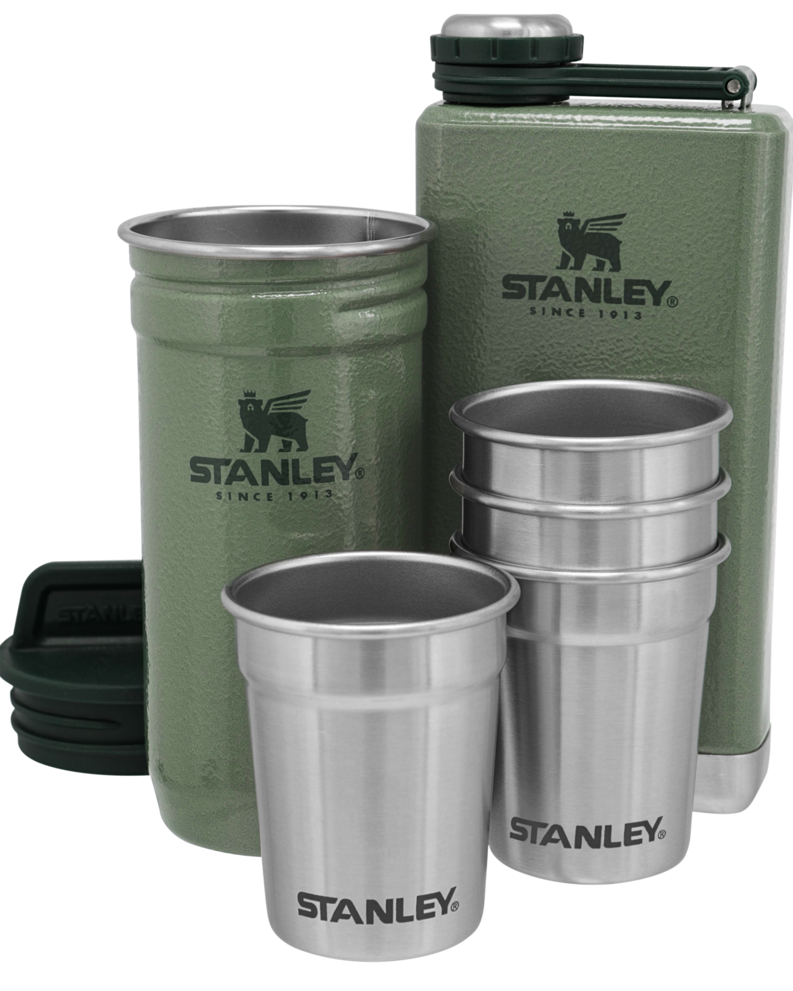 STANLEY The Pre-Party Shot Glass + Flask Set