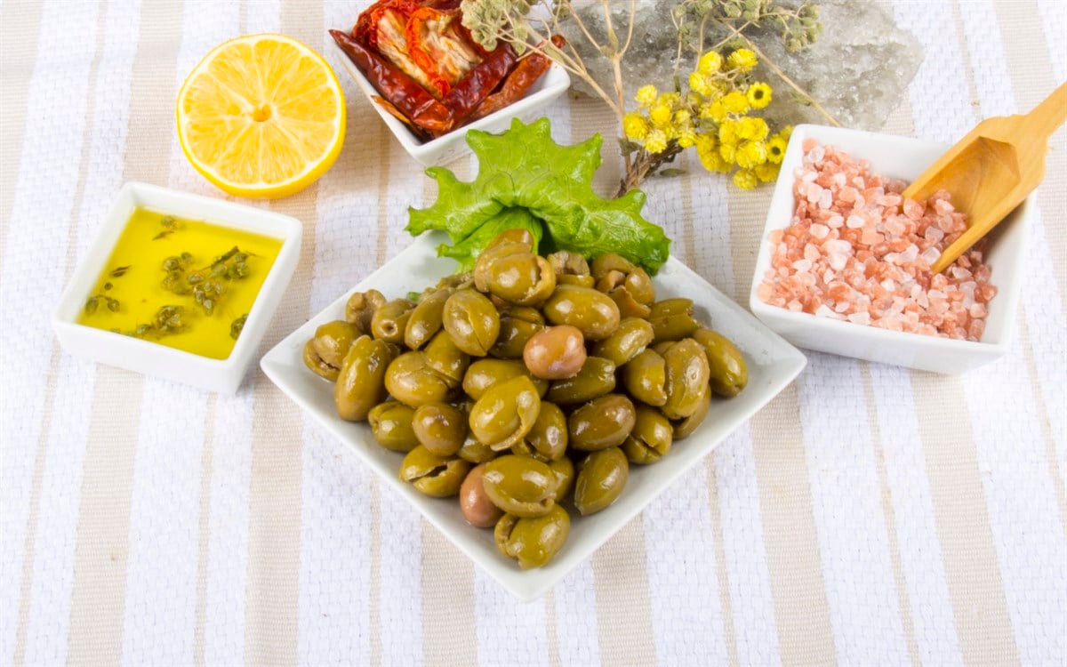 Çekirdeksiz Yeşil Zeytin