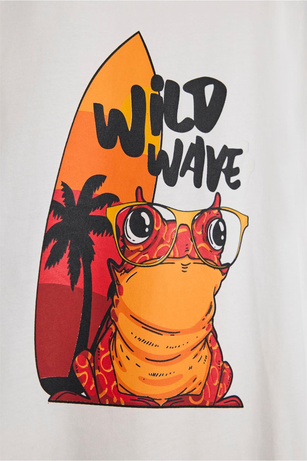 Bad Bear Wave Çocuk Tişört 24.06.07.002-C04
