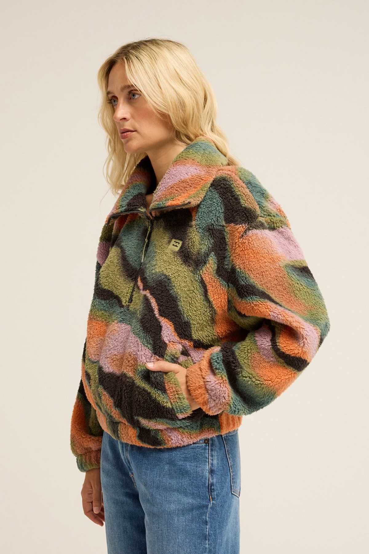 Billabong Barra Kadın Polar Sweatshirt EBJPF00127-BPB