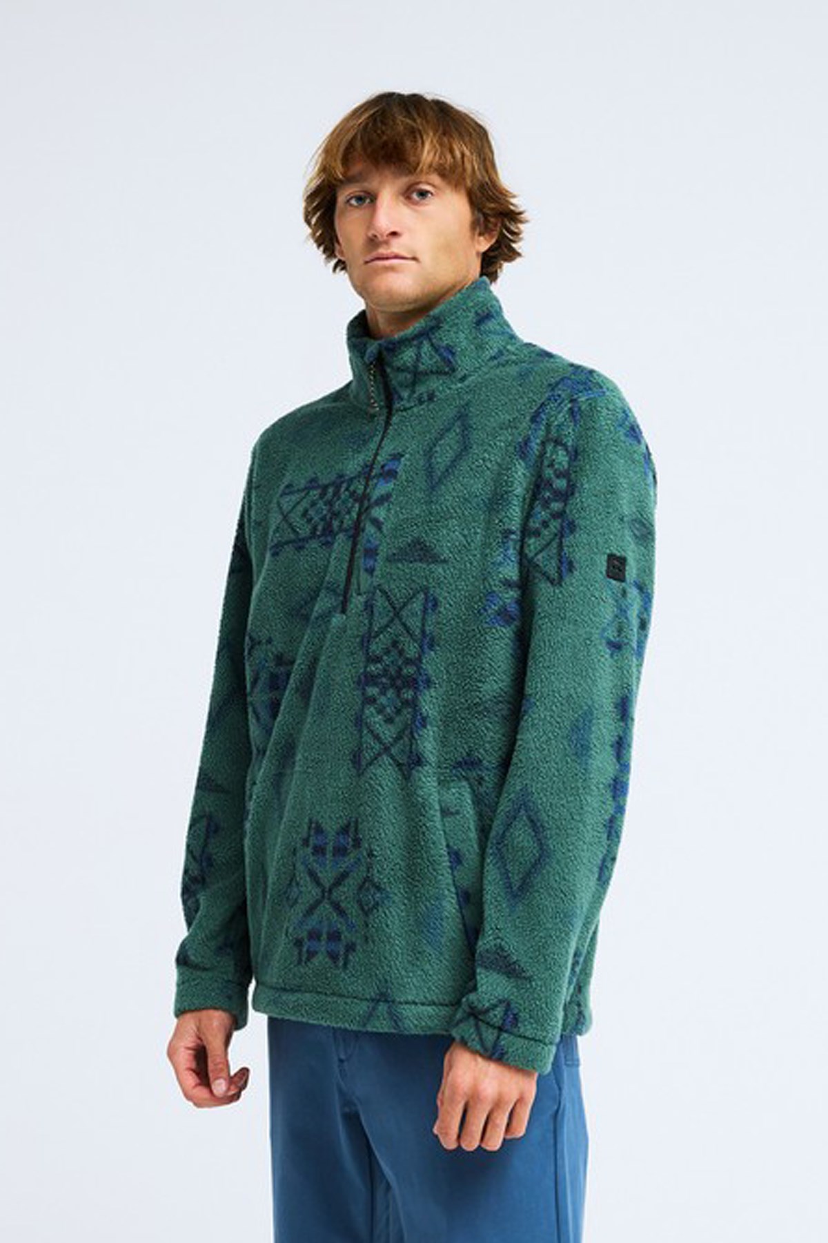 Billabong Boundary Mock Erkek Sweatshirt EBYPF03003-GQV0