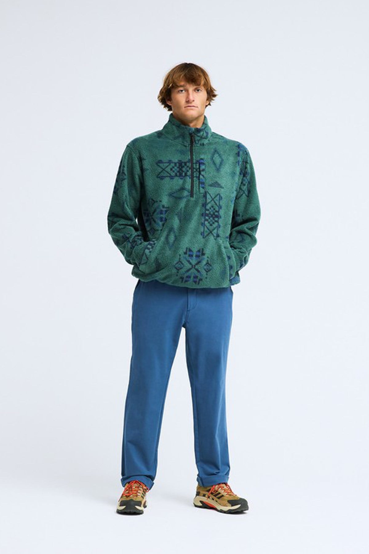 Billabong Boundary Mock Erkek Sweatshirt EBYPF03003-GQV0