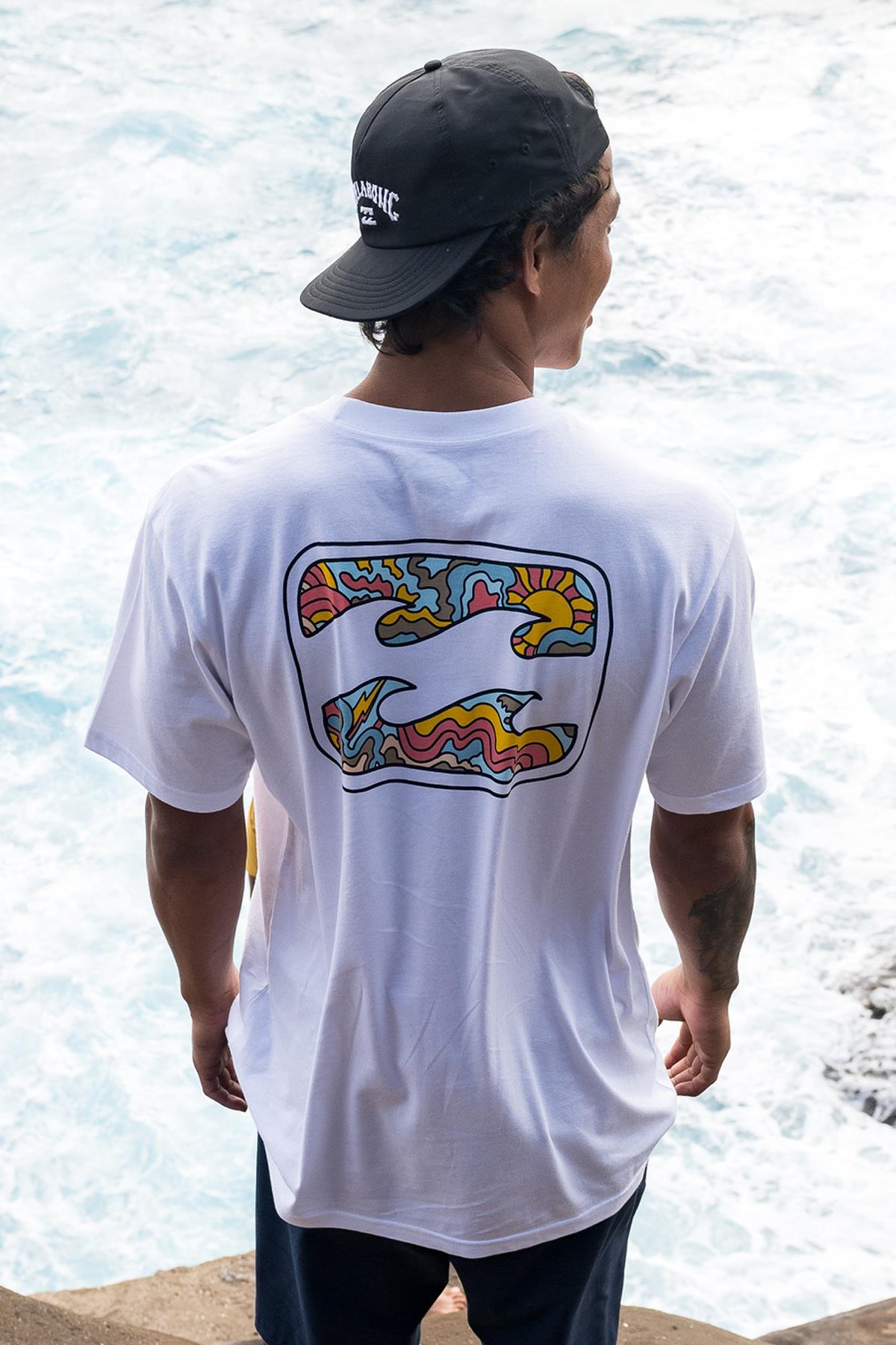 Billabong Crayon Wave Erkek Tişört ABYZT02255