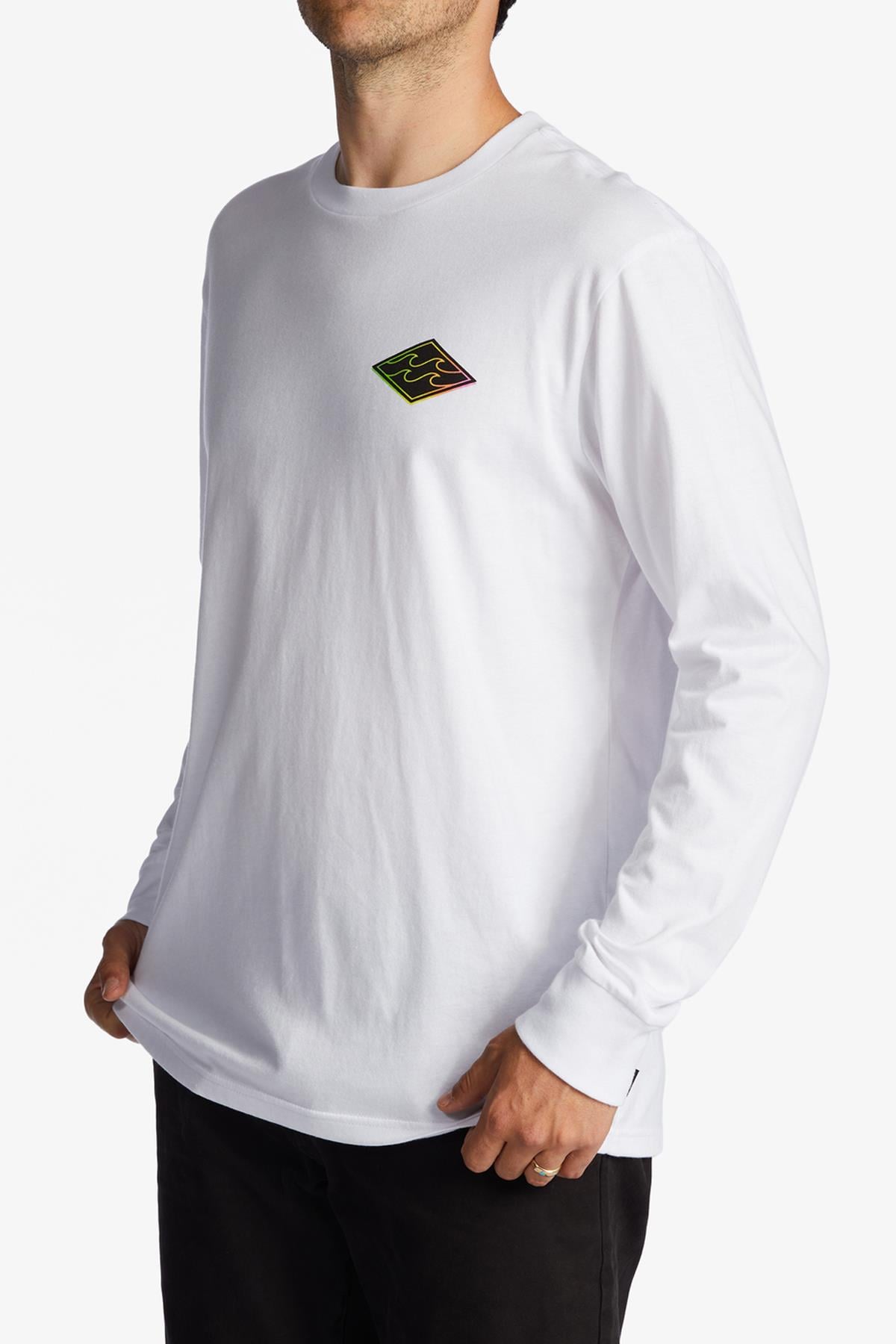 Billabong Crayon Wave Ls Erkek Tişört ABYZT01719