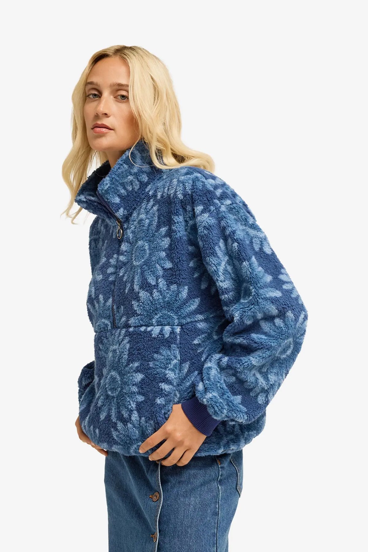 Billabong Time Off Kadın Polar Sweatshirt EBJPF00124-BPZ0