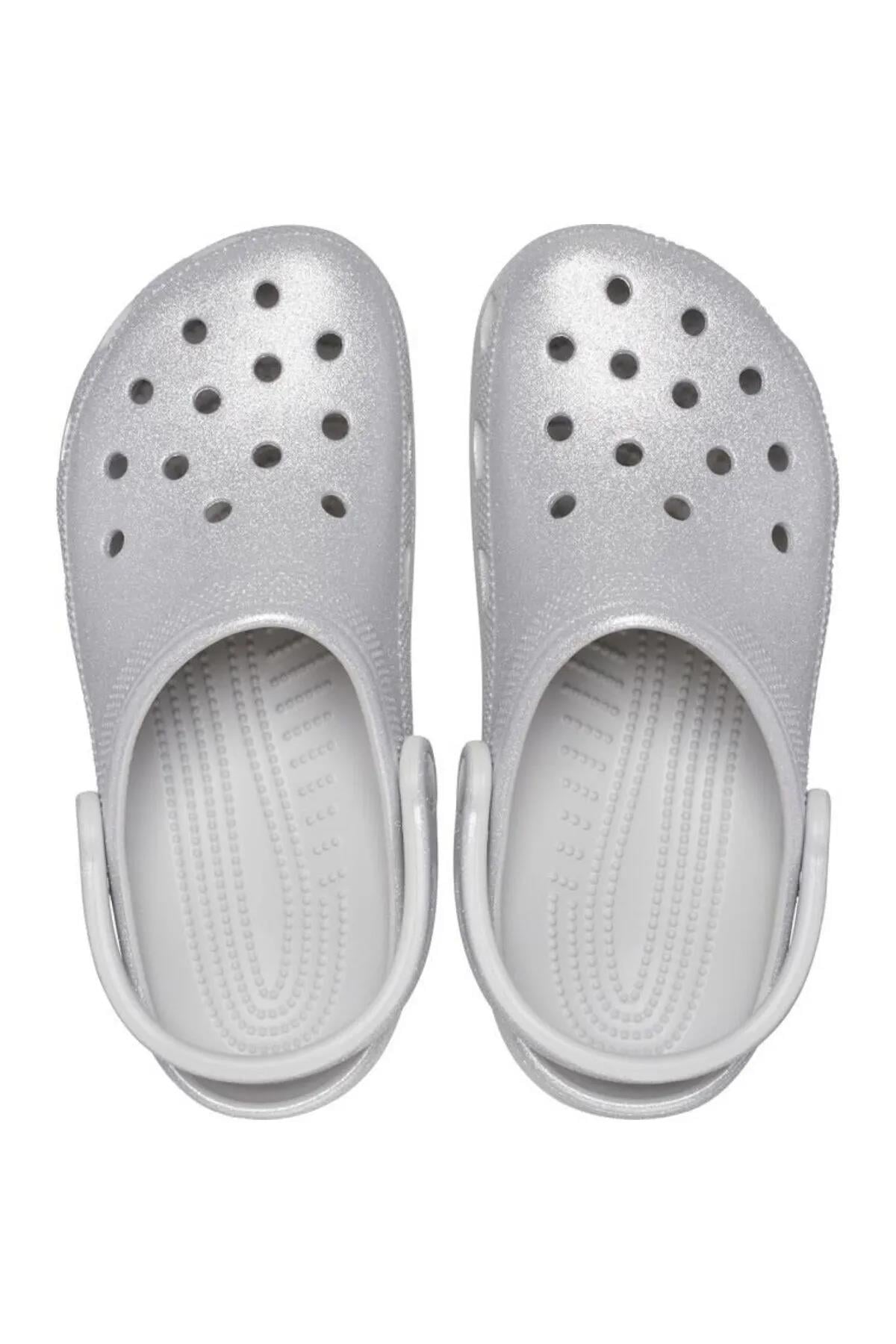 Crocs Classic Glitter Clog Unisex Sandalet 205942-0IC