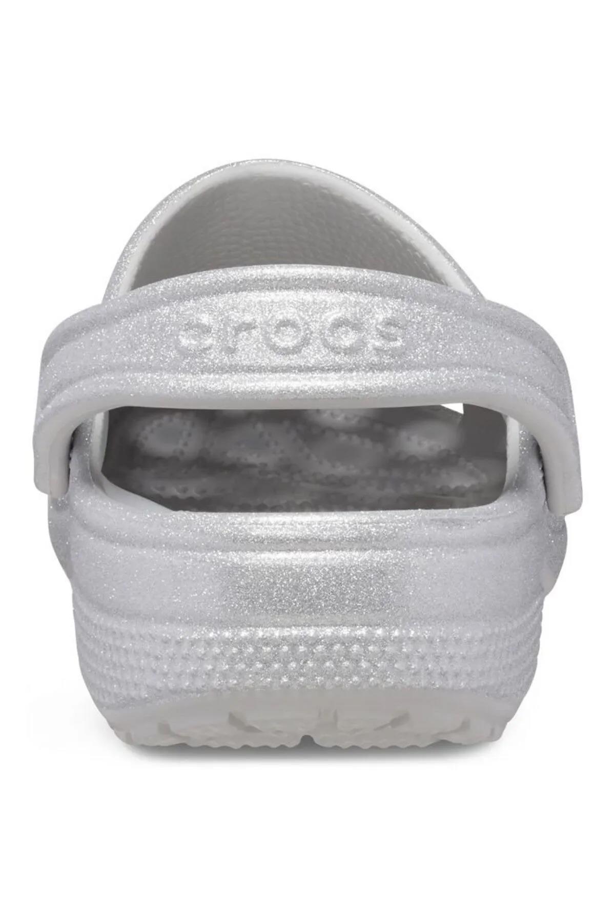 Crocs Classic Glitter Clog Unisex Sandalet 205942-0IC