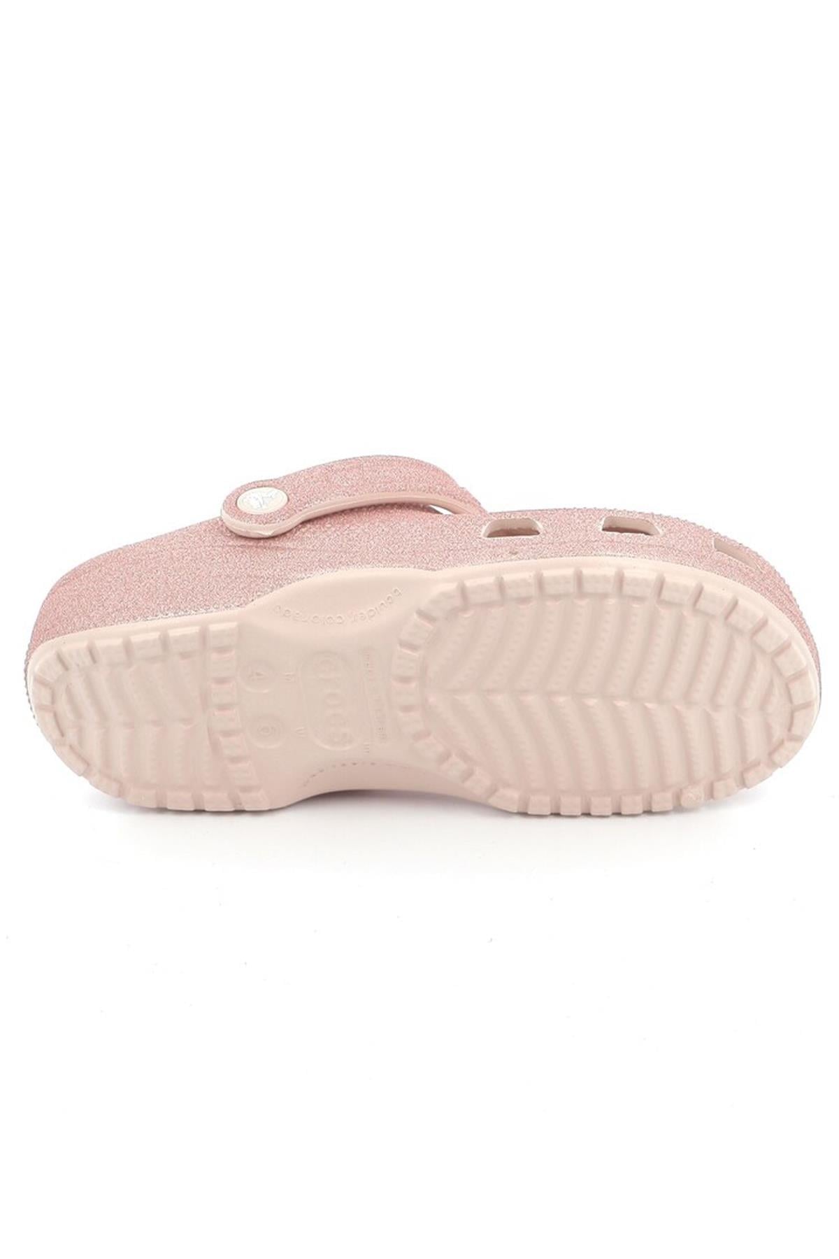 Crocs Classic Glitter Clog Unisex Sandalet 205942-6WV