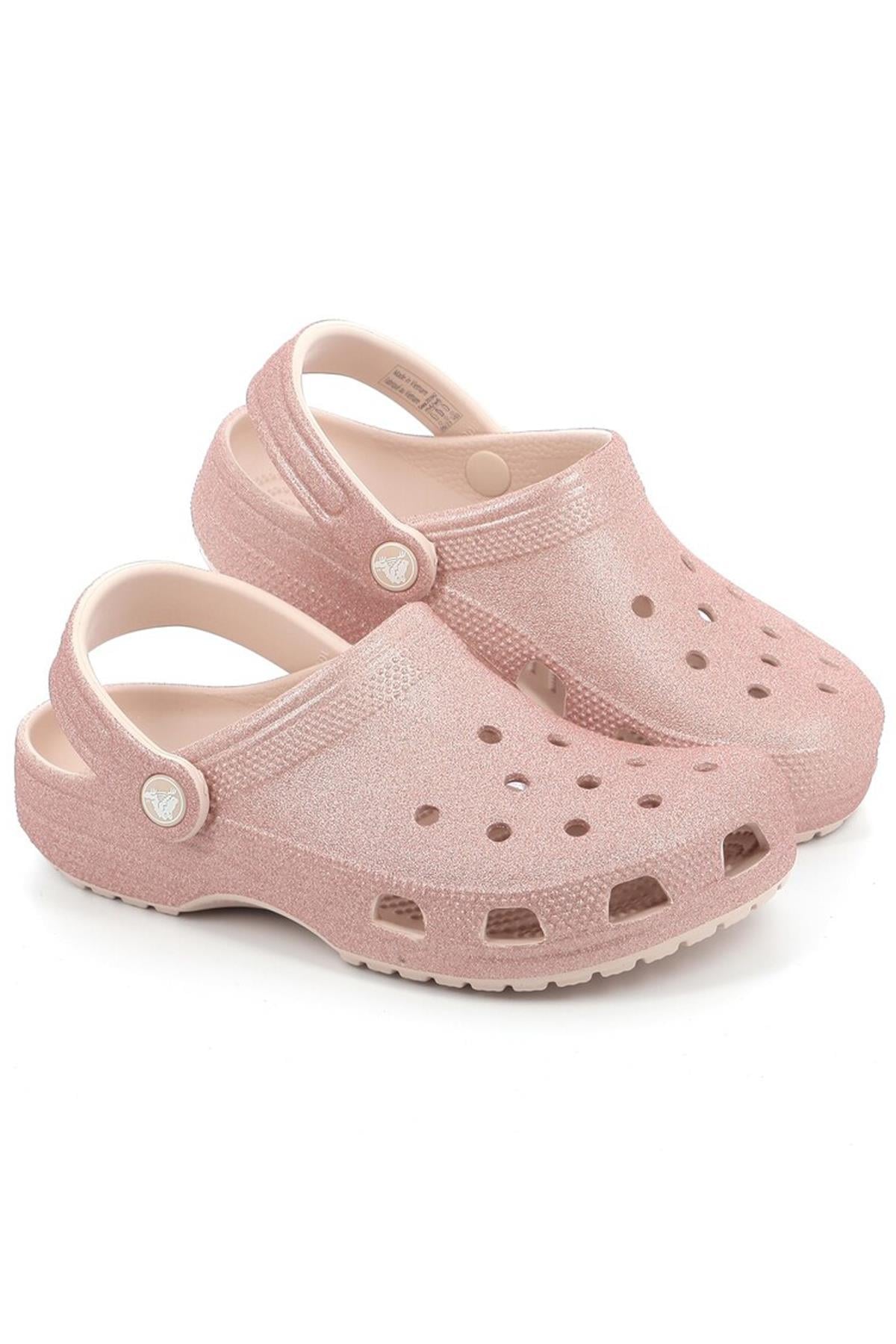 Crocs Classic Glitter Clog Unisex Sandalet 205942-6WV