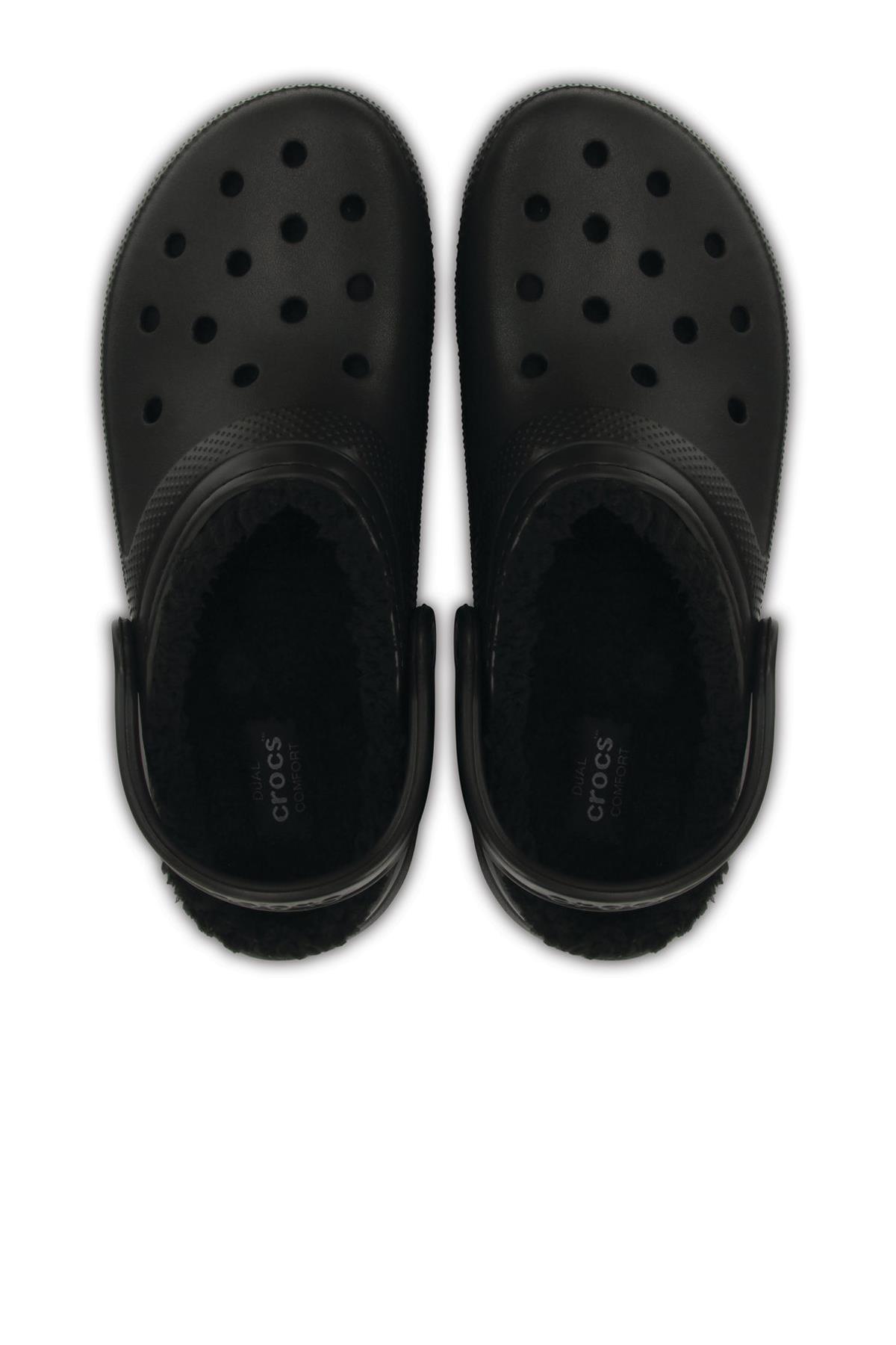 Crocs Classic Lined Clog Unisex Terlik 203591-060