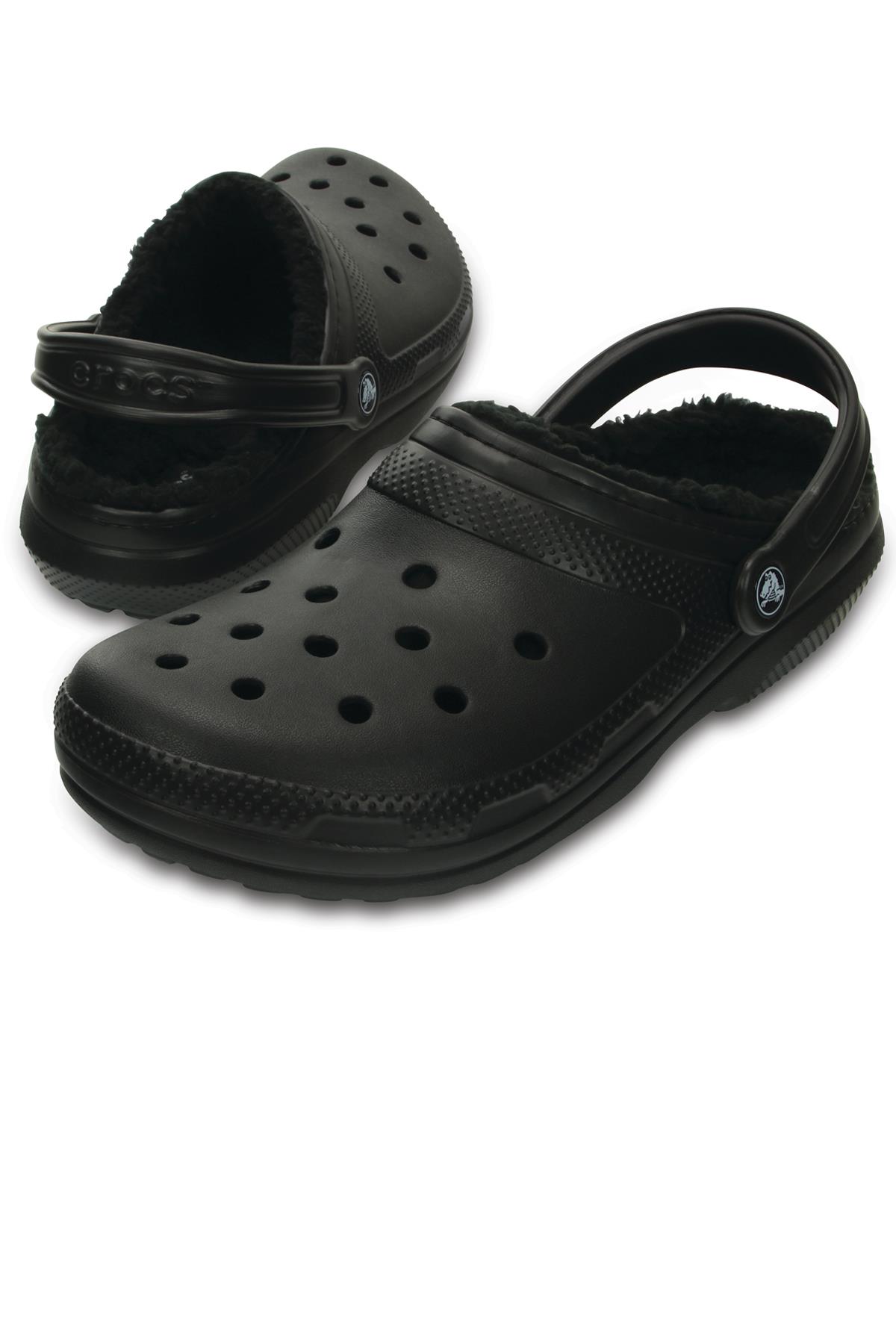 Crocs Classic Lined Clog Unisex Terlik 203591-060