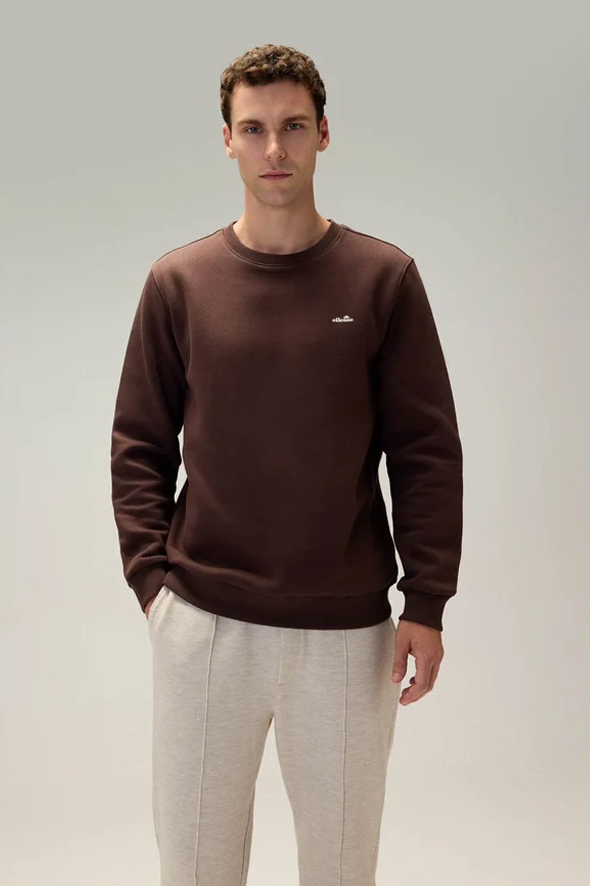 Ellesse Erkek Sweatshirt 6WM3003-BRW