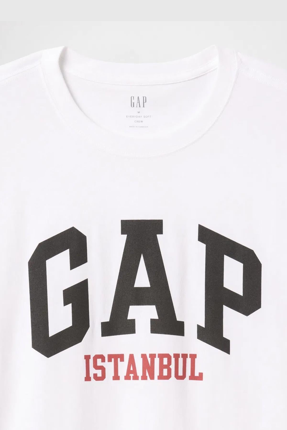 Gap V-Frch istanbul Erkek Tişört